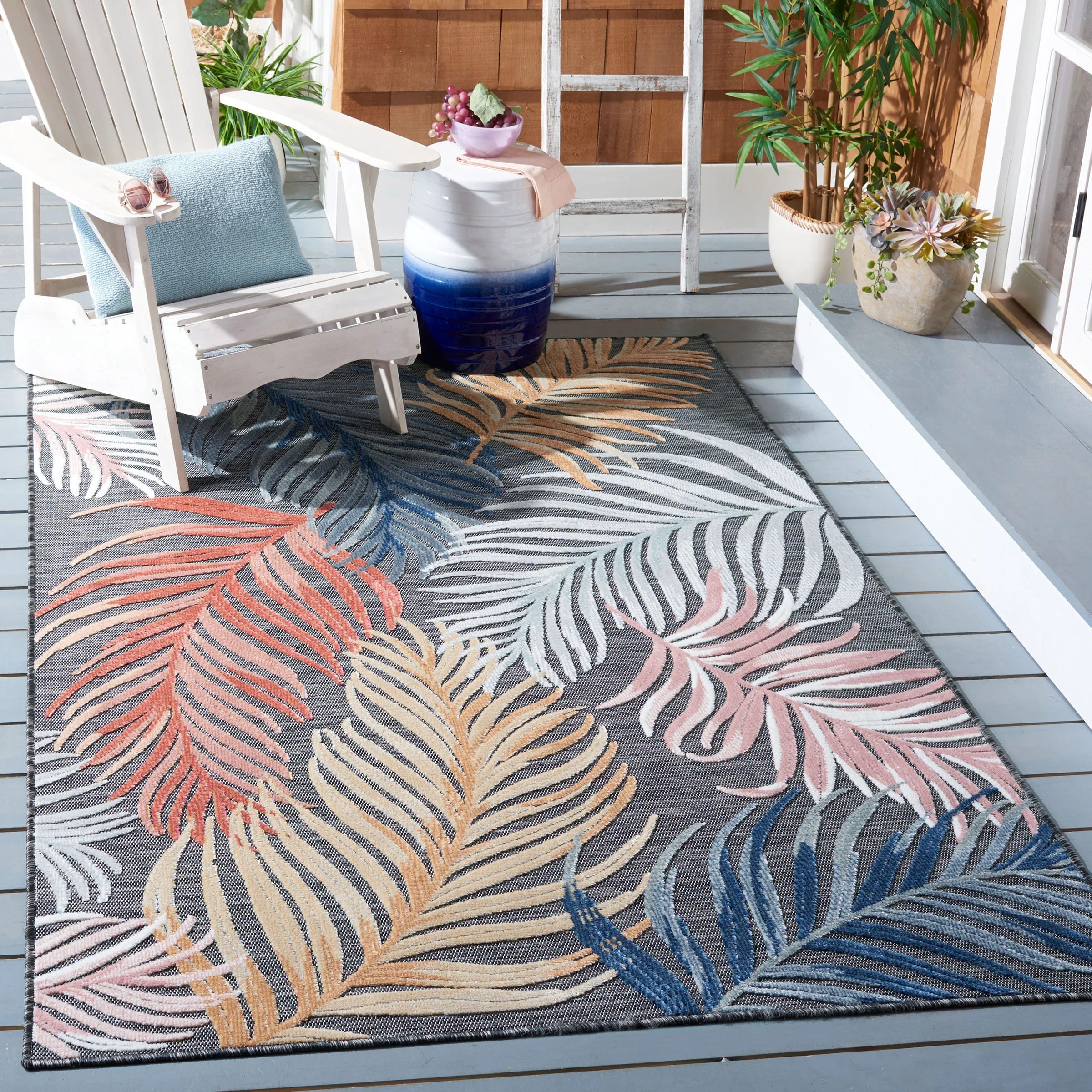 Safavieh Cabana Collection Loral Indoor/Outdoor Area Rug | Costco
