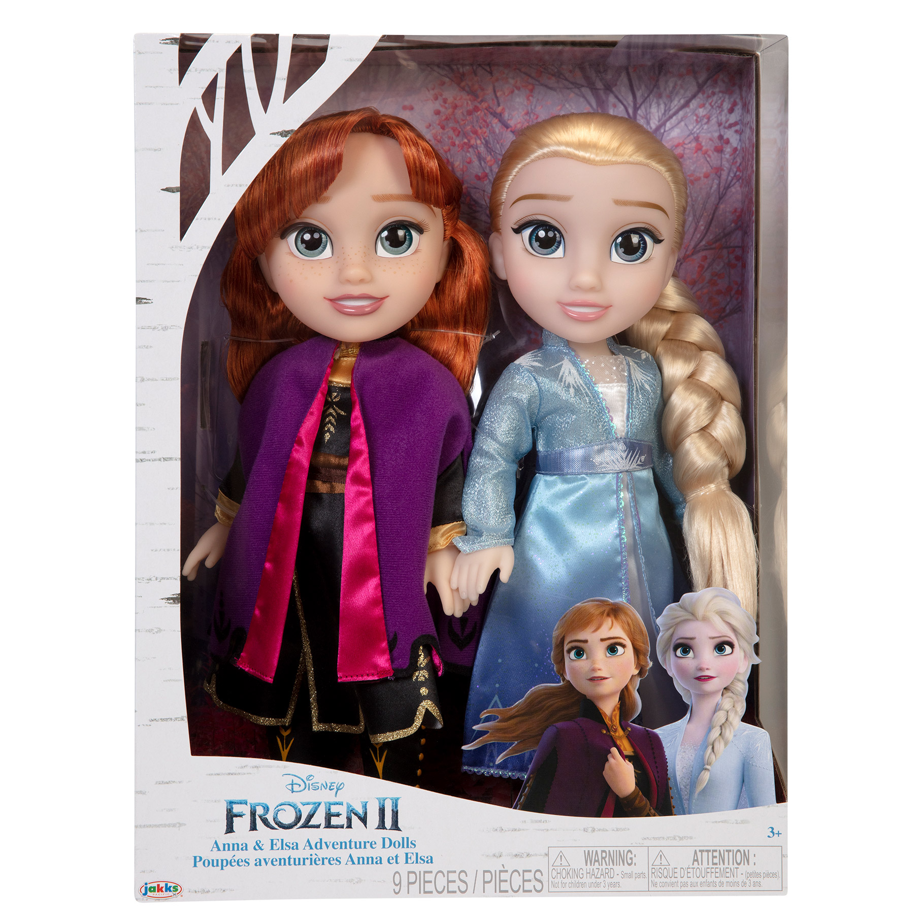 Anna and Elsa Adventure Dolls