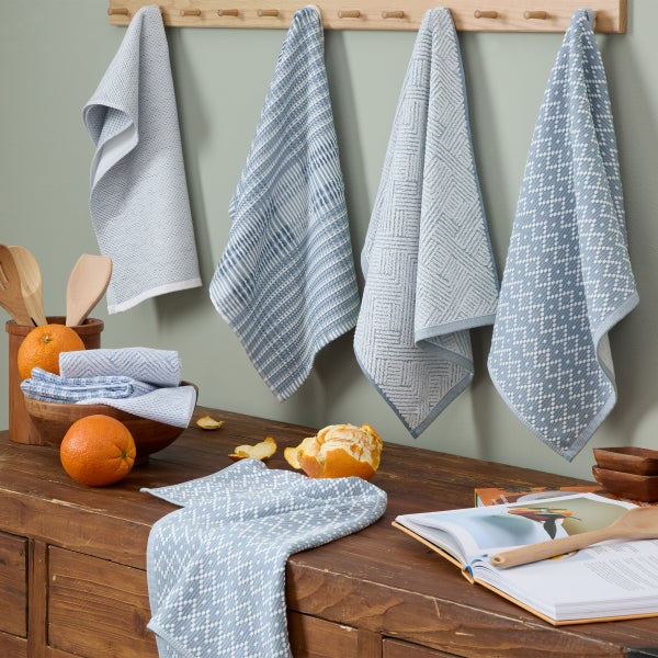 Organic Cotton Dish Cloths - 3 pk- Milk & Honey Organic Cotton Dish Cloths - 3 pk- Milk & Honey