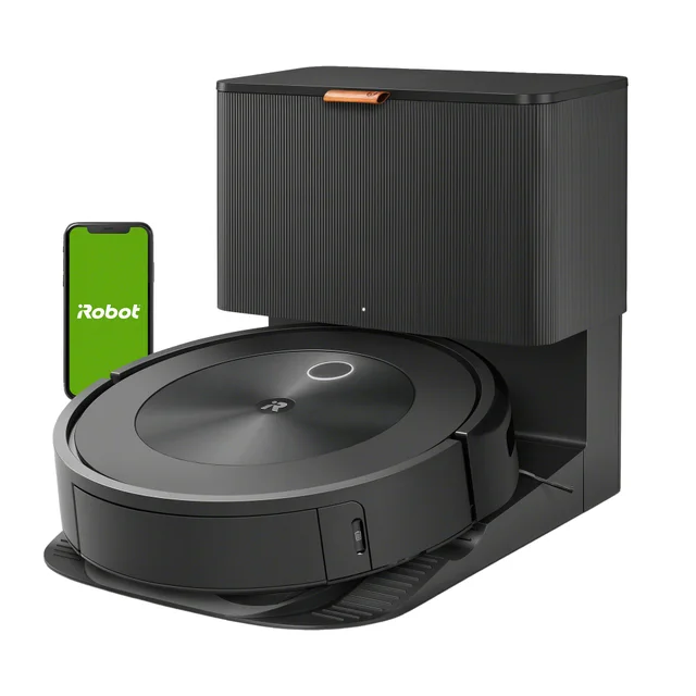 IROBOT ROOMBA J6 ROBOT VACUUM WITH DOCK ^