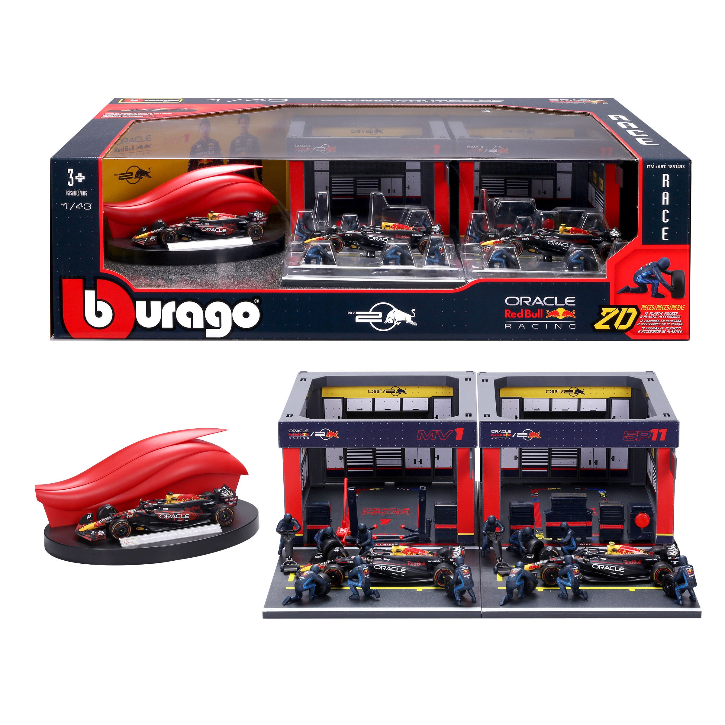 1:43 Red Bull Formula Racing Paddock | Costco