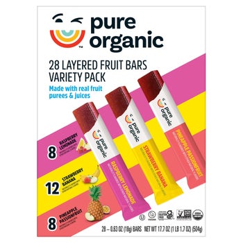 Pure Organic Layered Fruit Bars