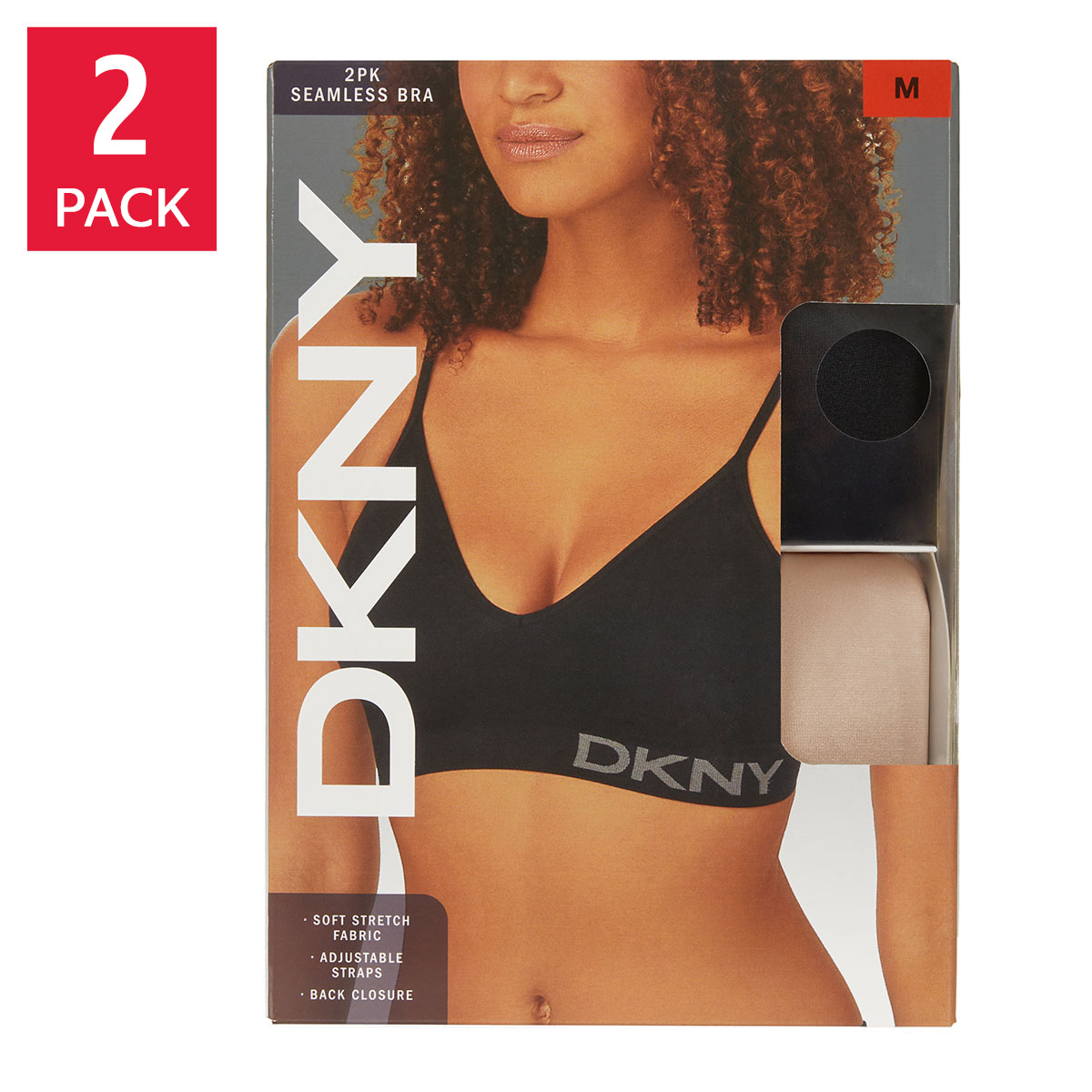 DKNY Women's Seamless Bra, 2-pack | Costco