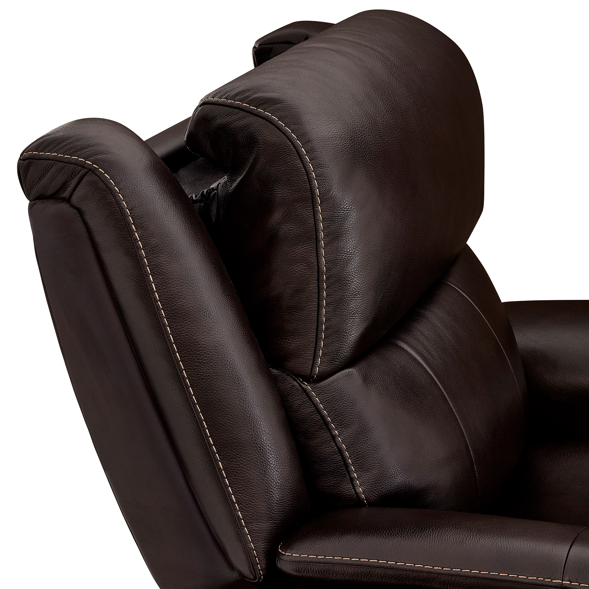 Barcalounger Bryson Leather Power Rocker Recliner with Power