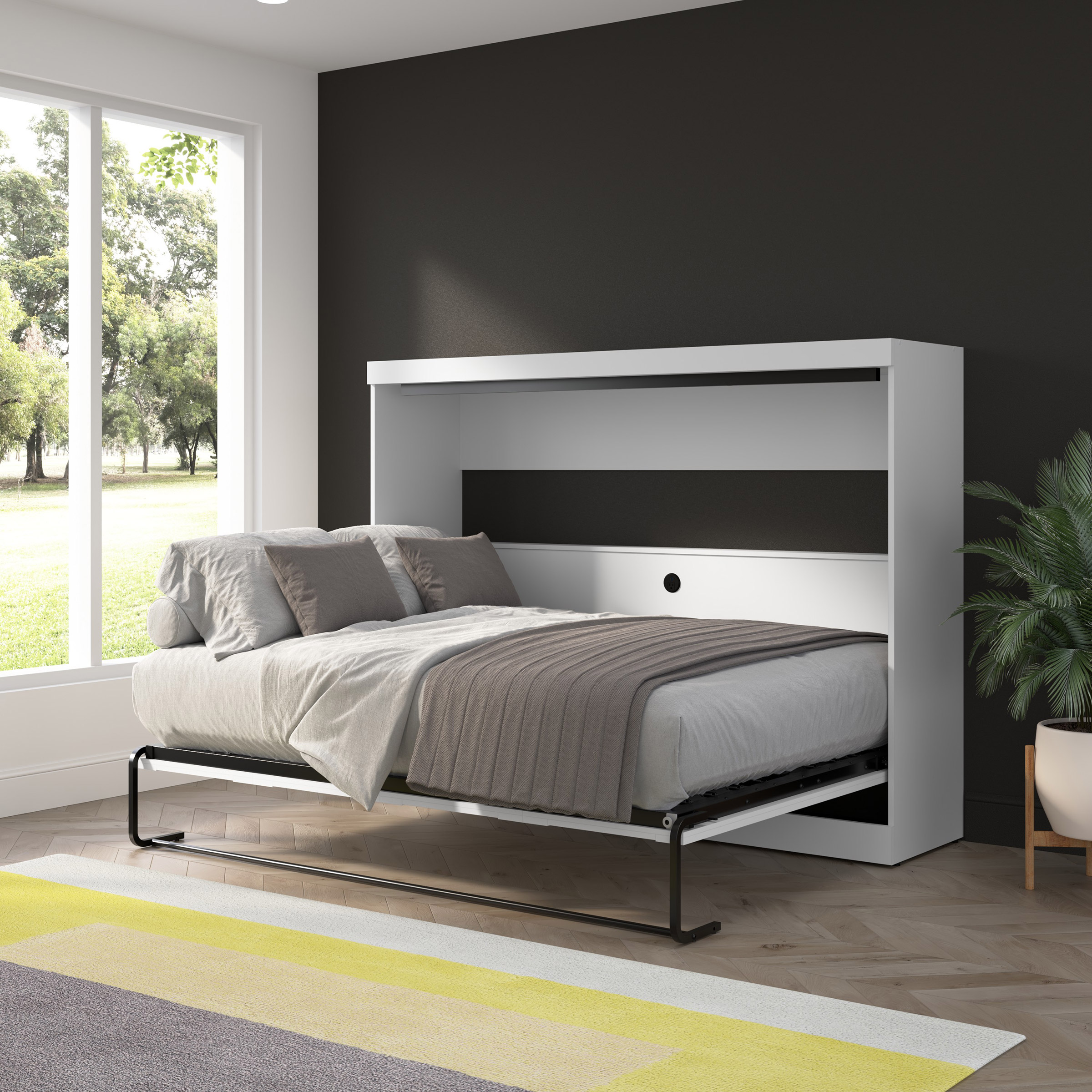 Oasis Horizontal Murphy Bed, Full Size | Costco