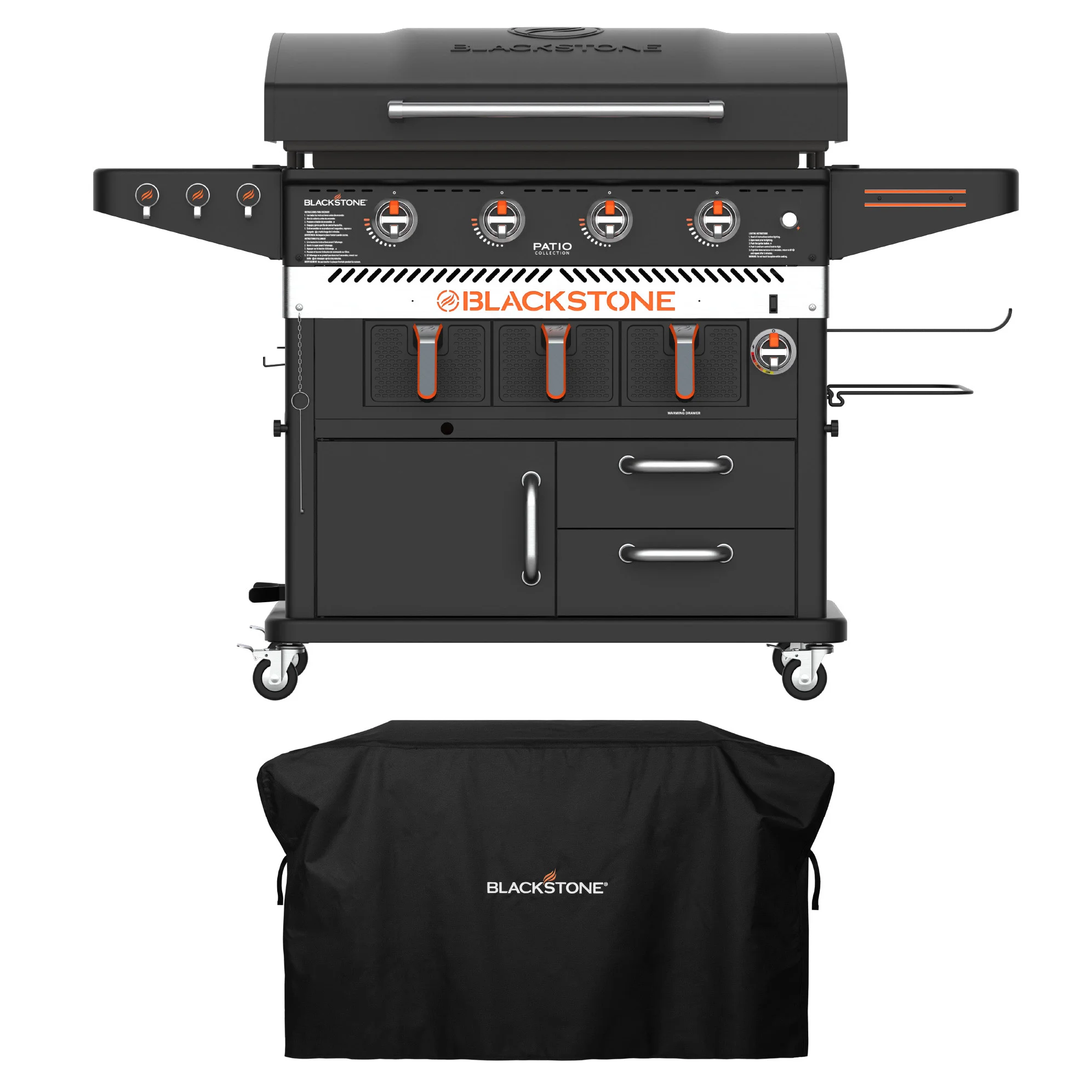 Blackstone Patio 36” Cabinet Griddle w/Air Fryer and Deluxe Tool