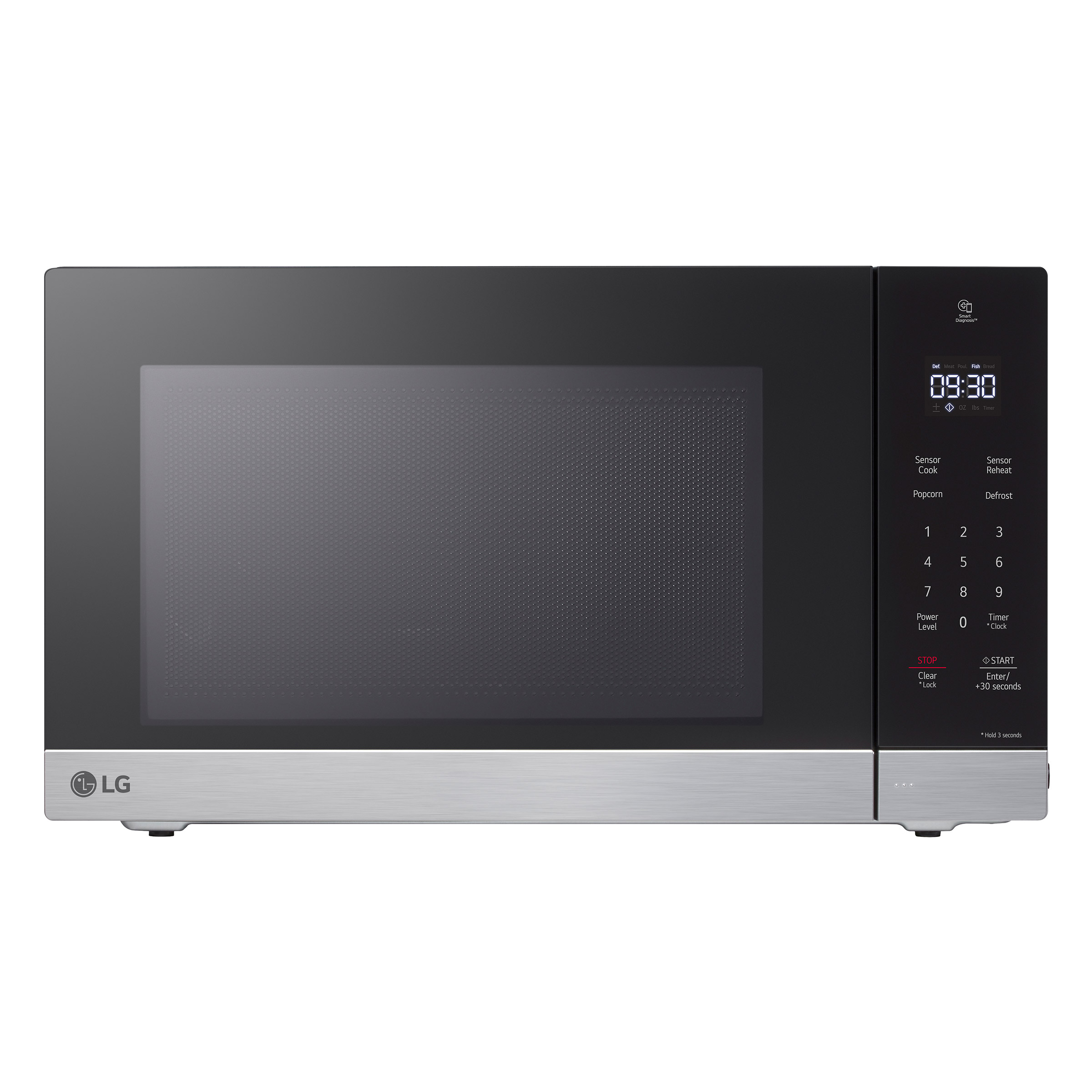 LG 1.5 cu. ft. NeoChef Countertop Microwave - Stainless Steel