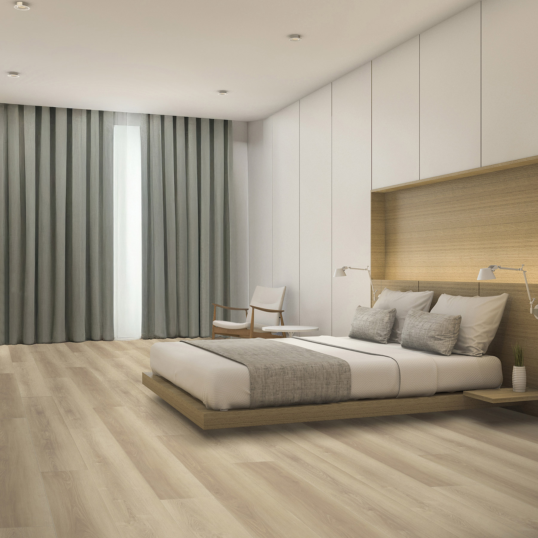 SERENIA Premium 10 mm Vinyl Plank Flooring 9 in. x 71.7 in.