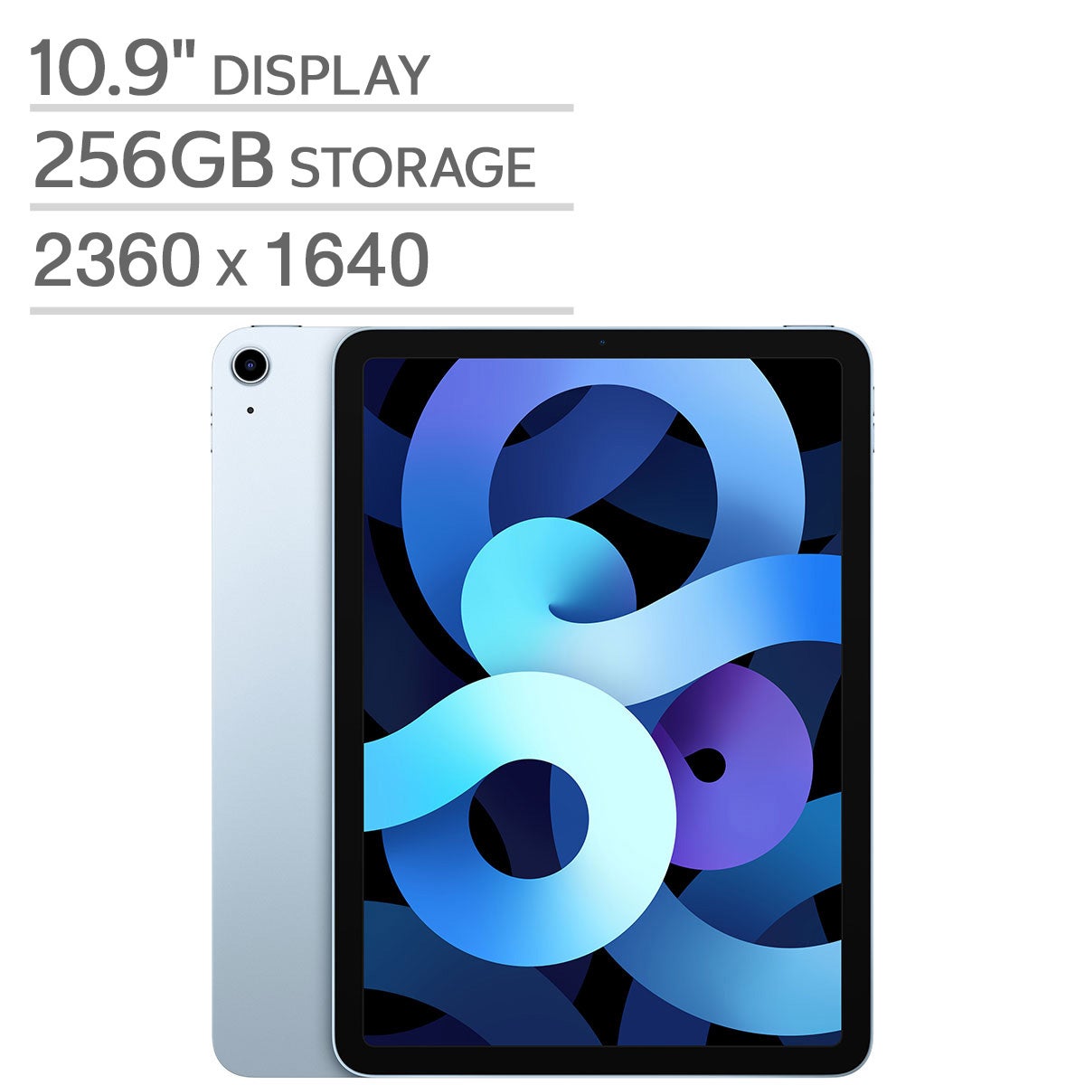 Apple 10.9-inch iPad Air, 256GB, Wi-Fi (4th Generation, 2020) | Costco