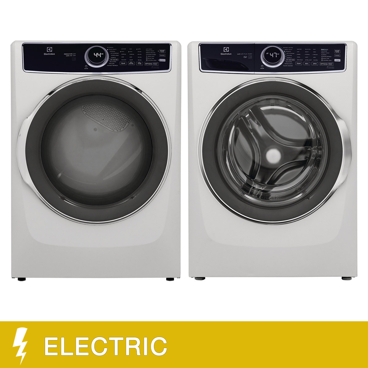 Electrolux 5 Series Laundry Bundle 5.2 cu ft. Front Load Washer and 8.0 cu ft. Electric Dryer