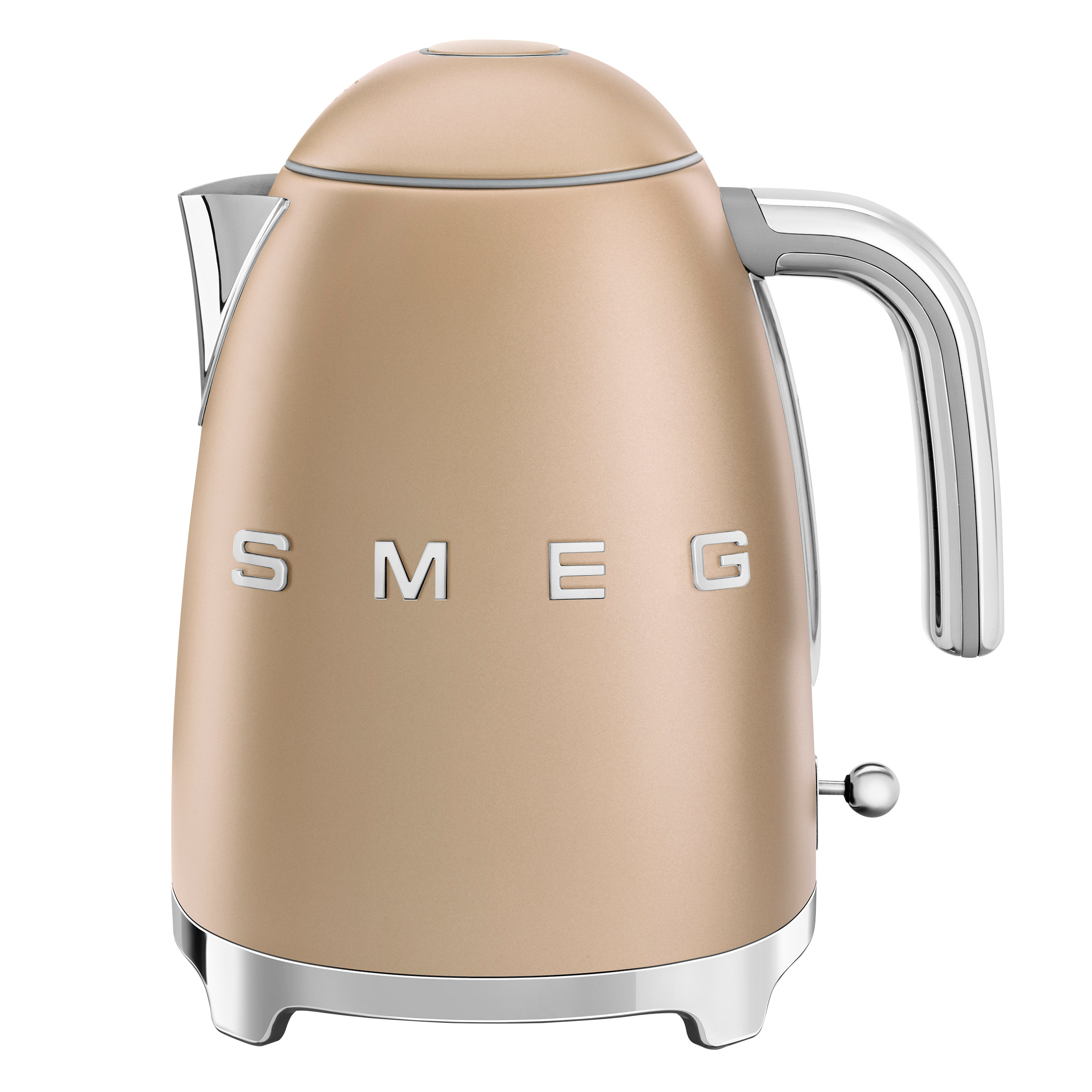 Smeg 50’s Style Fixed Temperature Kettle, Matte Champagne