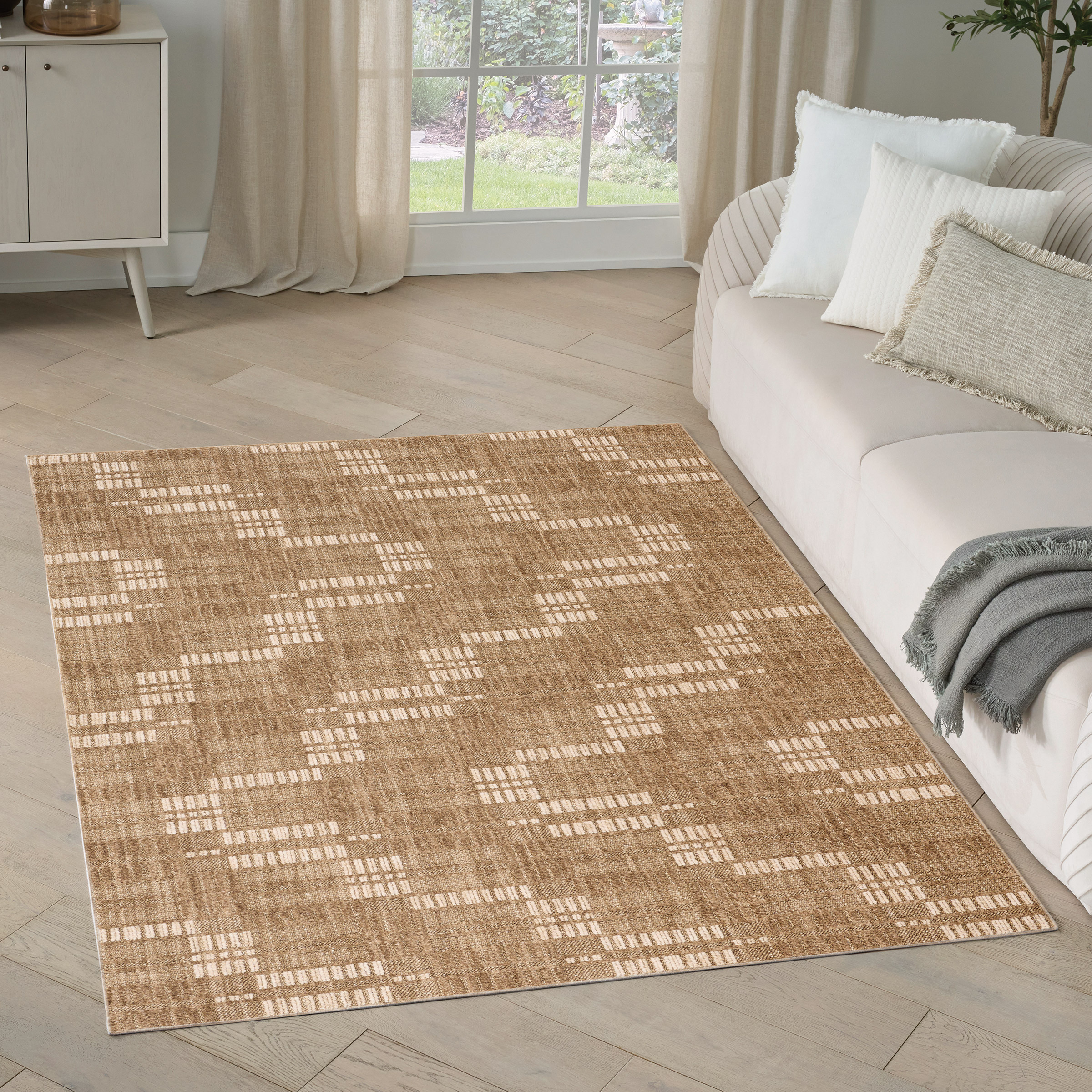 Nourison Indiana Area Rug  Lafayette  5'3" x 7'3"