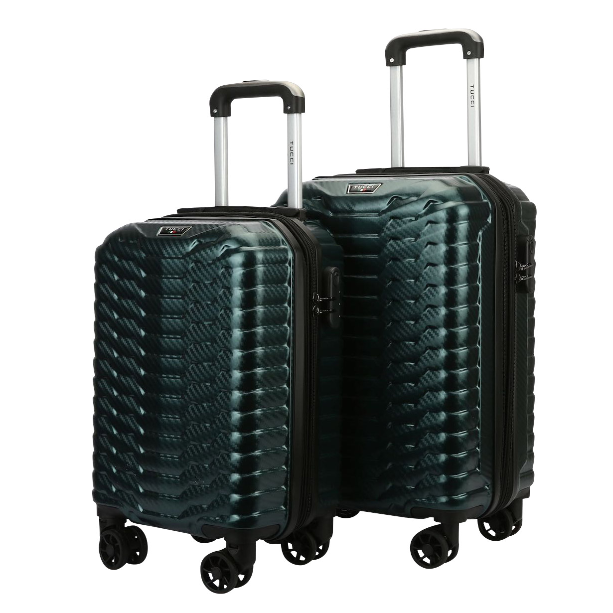 Tucci, Occhio 2 Piece Hardside Luggage Set