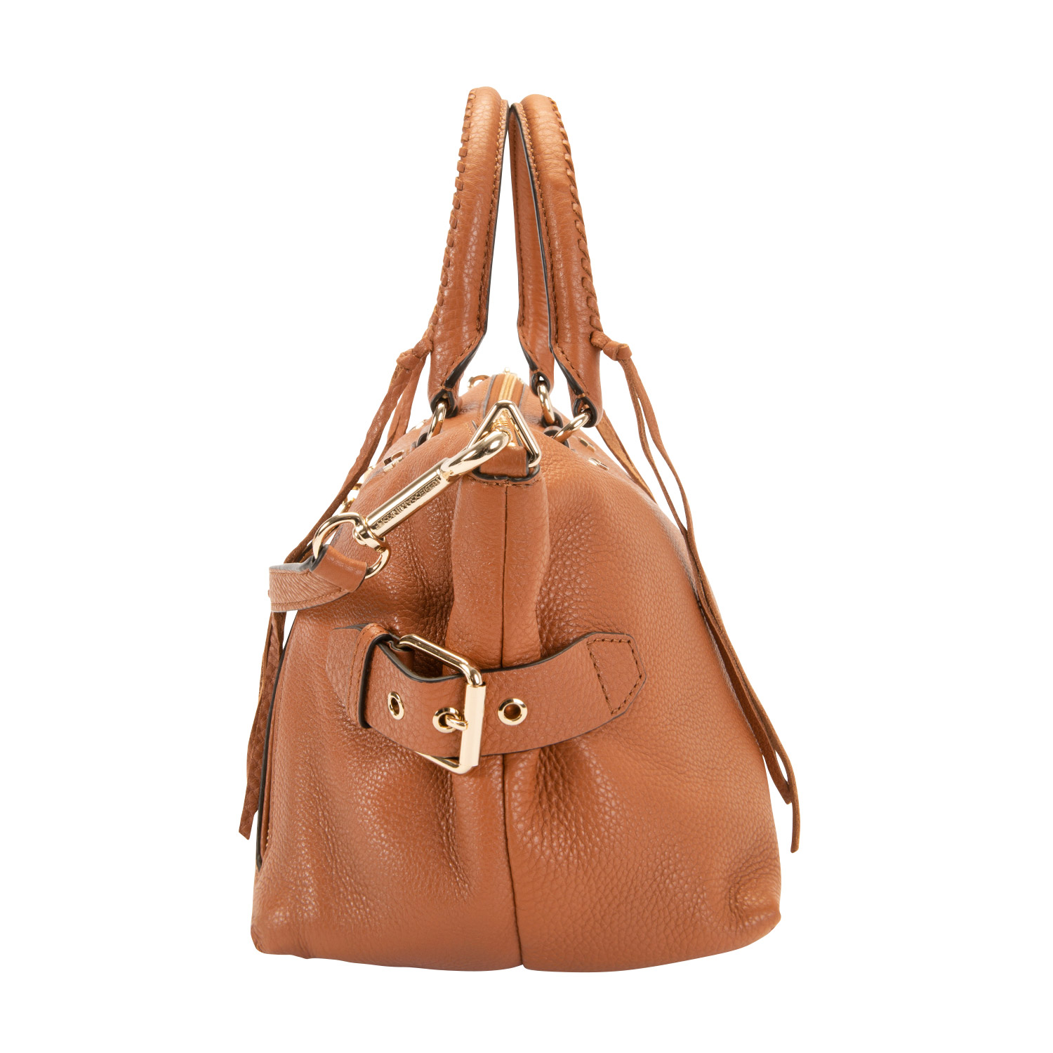 Rebecca Minkoff Moto Satchel Tote, Almond | Costco
