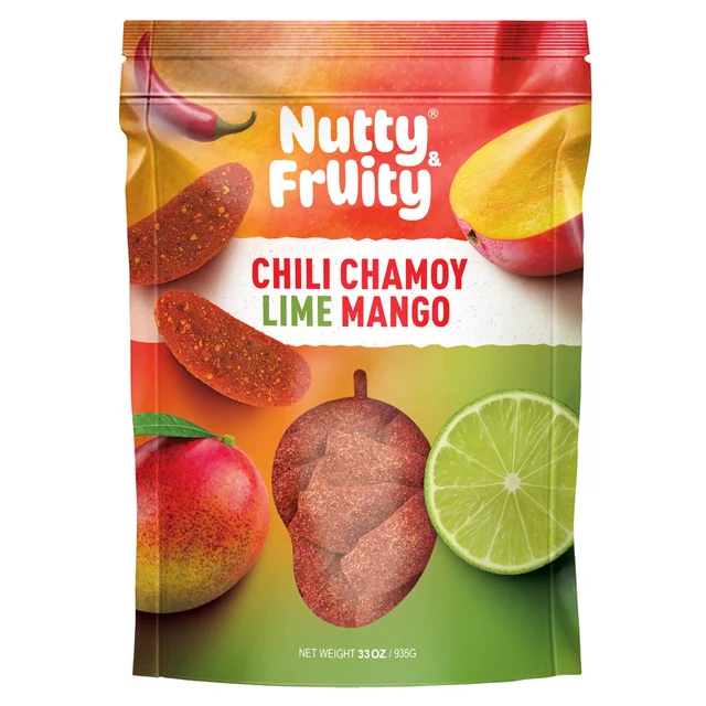 NUTTY & FRUITY CHILI CHAMOY LIME MANGO 33 OZ
