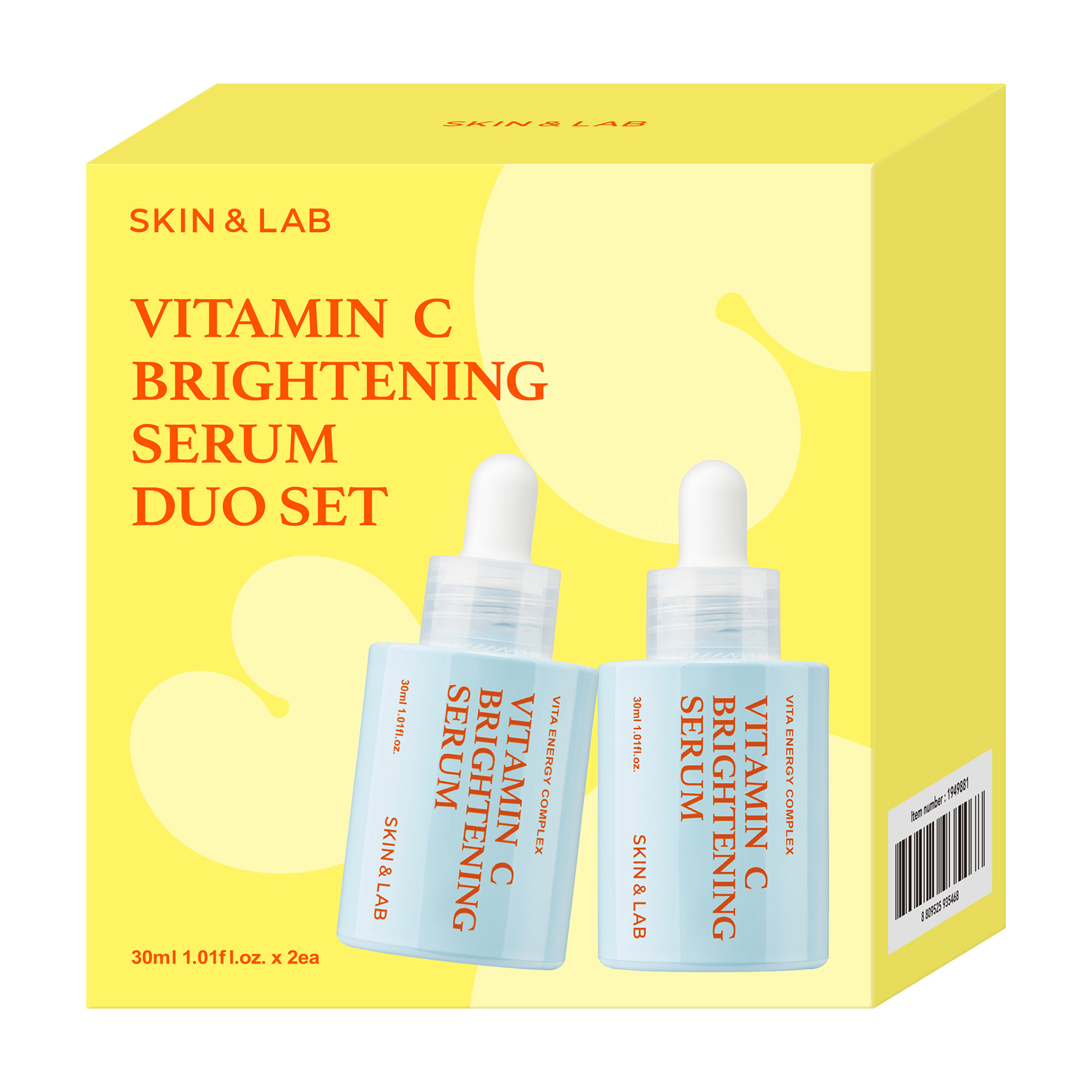 SKIN & LAB Vitamin C Brightening Serum, 1.01 fl oz, 2-pack | Costco