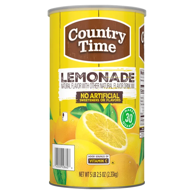 Country Time, Drink Mix, Lemonade, 82.5 oz