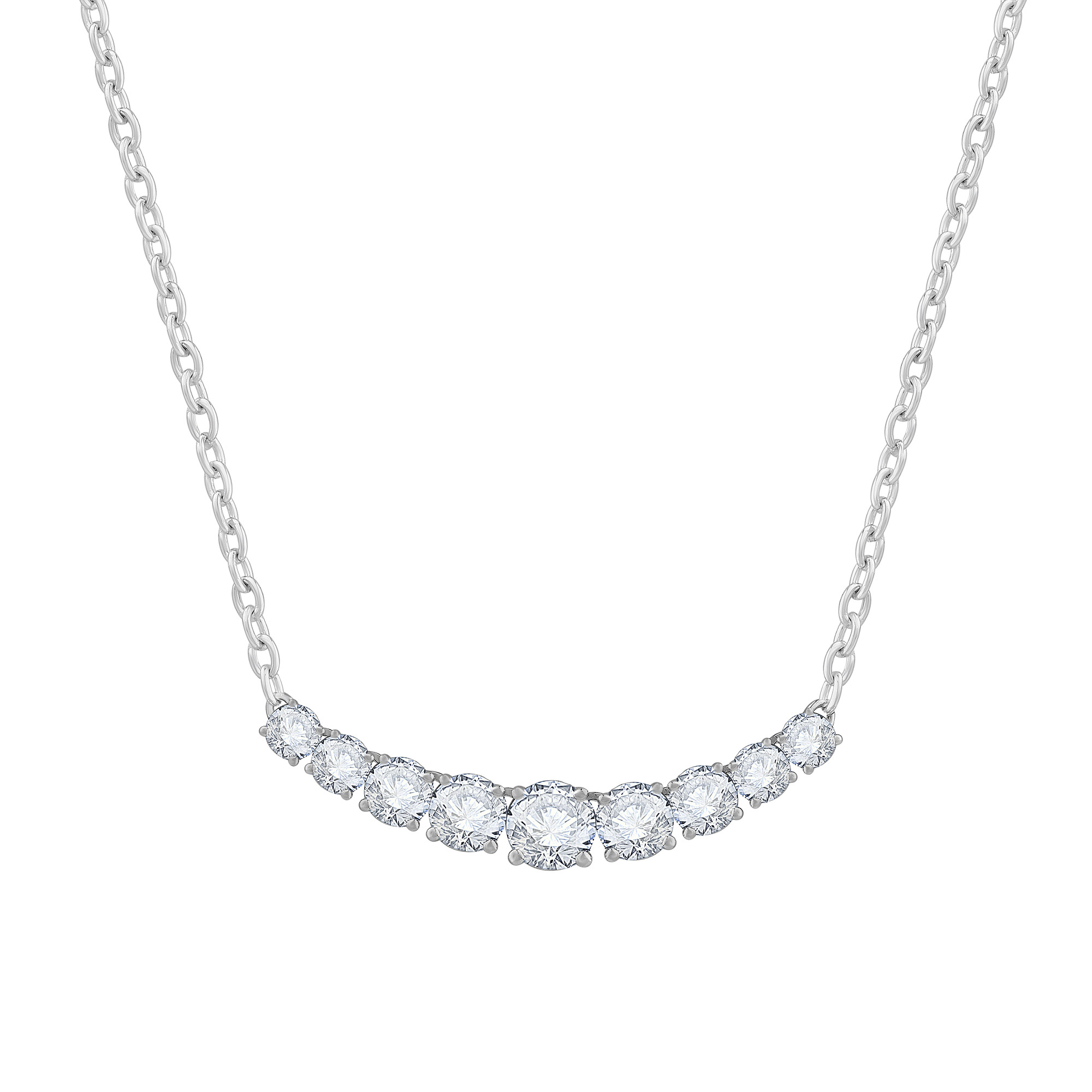 Round Brilliant Diamond Necklace (1.00 ctw)