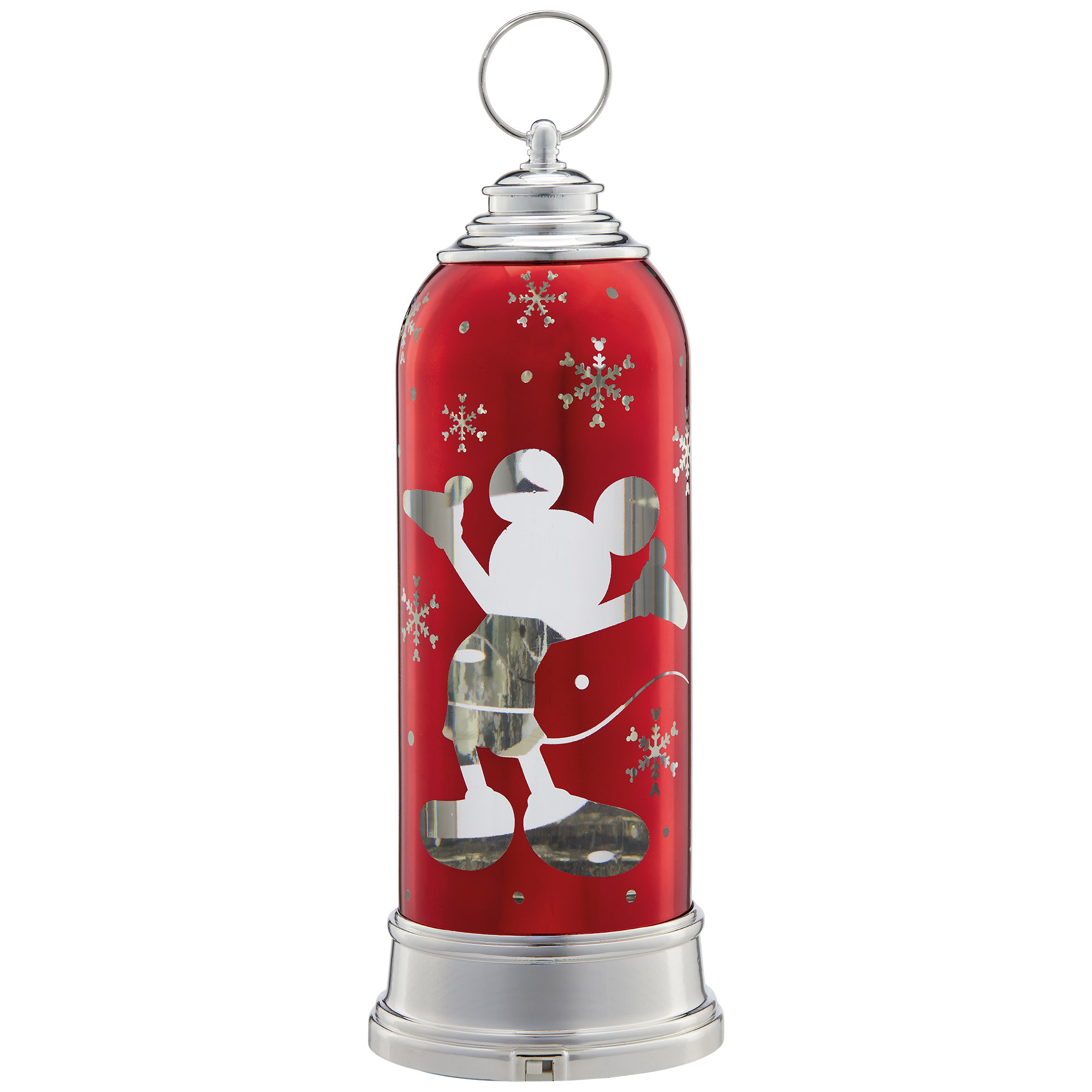Disney Holiday Laser Engraved Lantern with LED light, Red | Costco