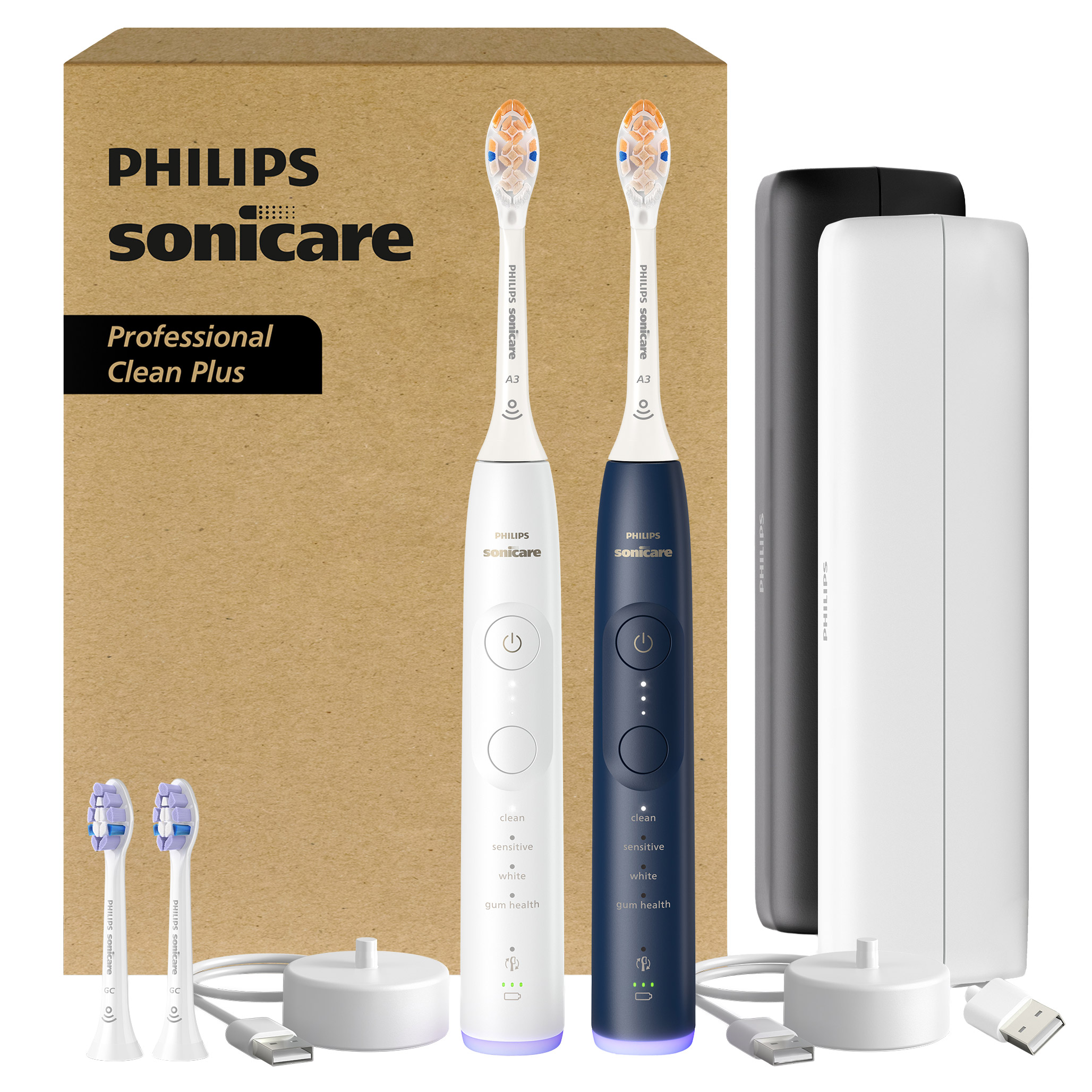 Philips Sonicare Professional Clean Plus Rechargeable Electric ...