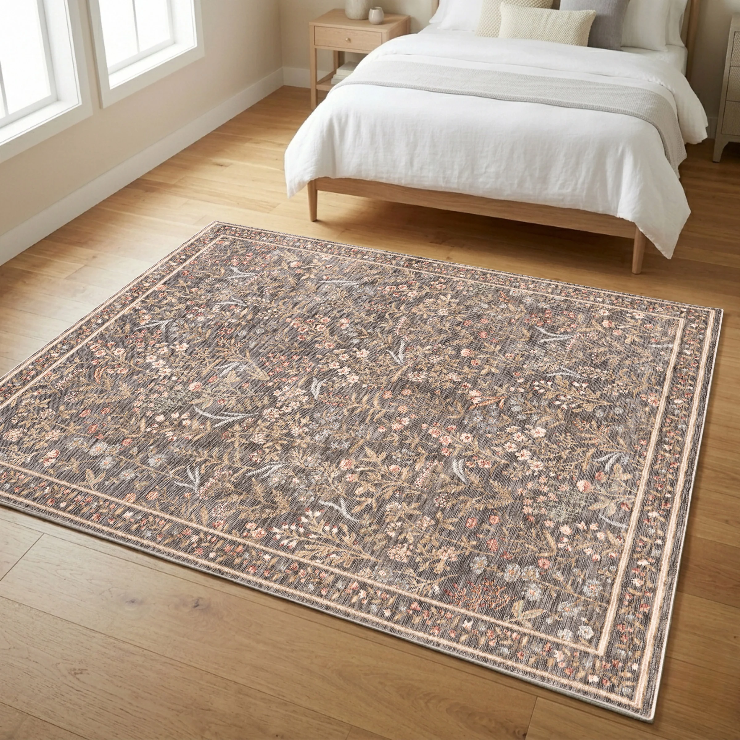 Viana Camellia Collection Monteluna Indoor Area Rug | Costco
