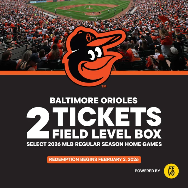 MLB Baltimore Orioles - Two Field Level Box Tickets, eVoucher