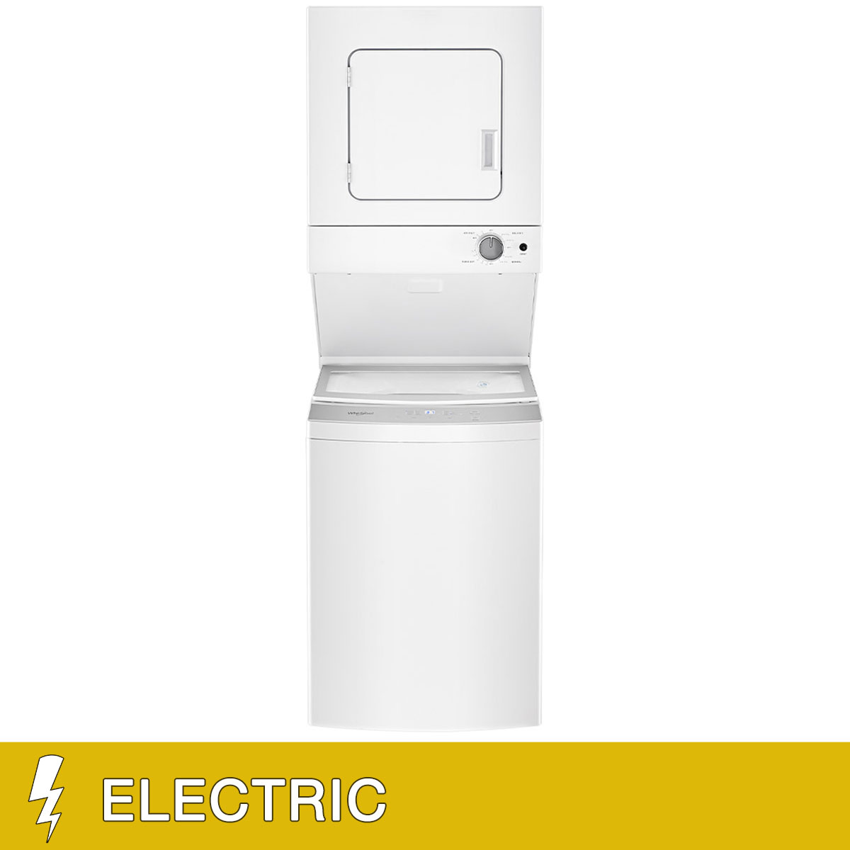 Whirlpool 1.6 cu. ft. Washer and 3.4 cu. ft. Dryer ELECTRIC Laundry Center 