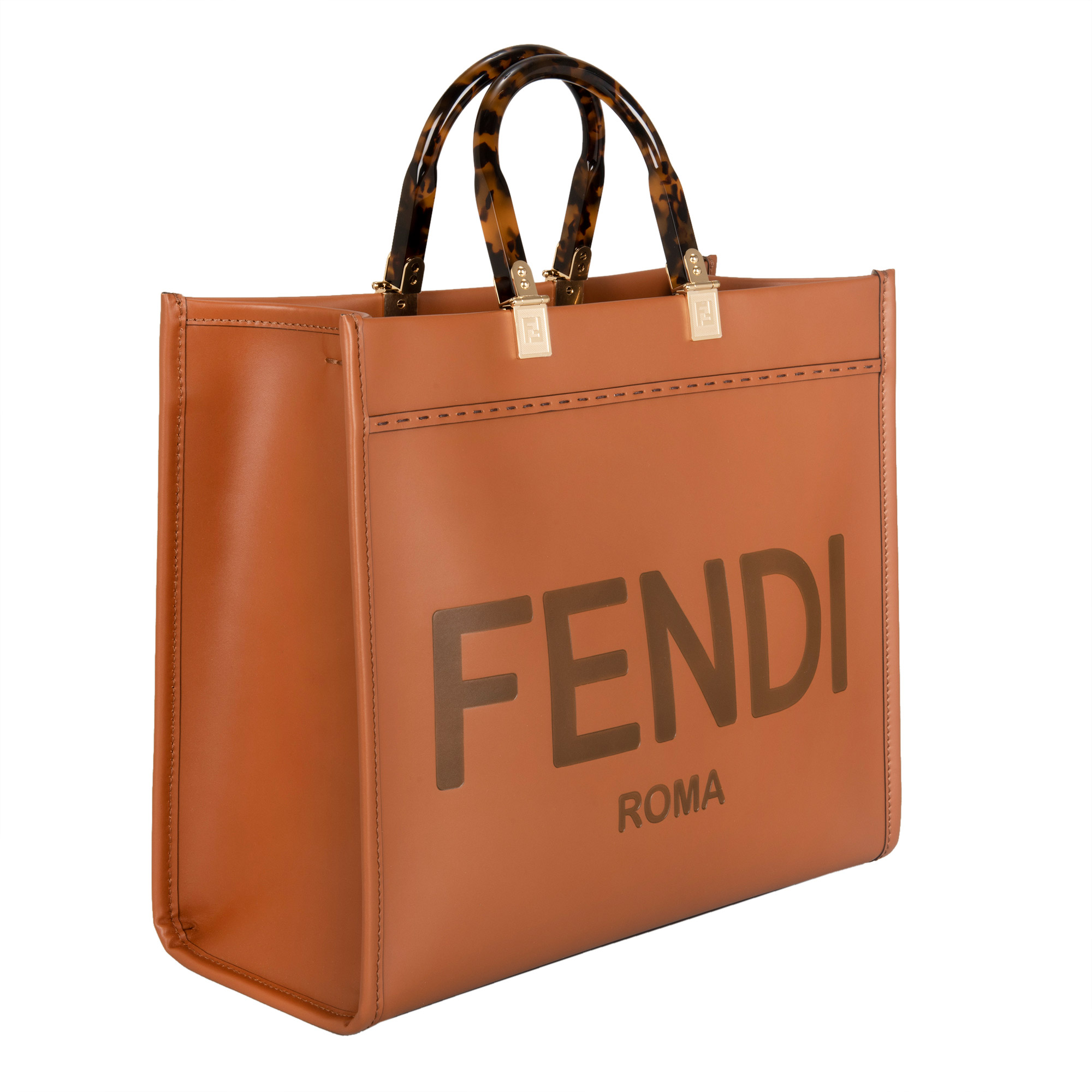 Fendi Sunset Med Tote Bag, Brown | Costco