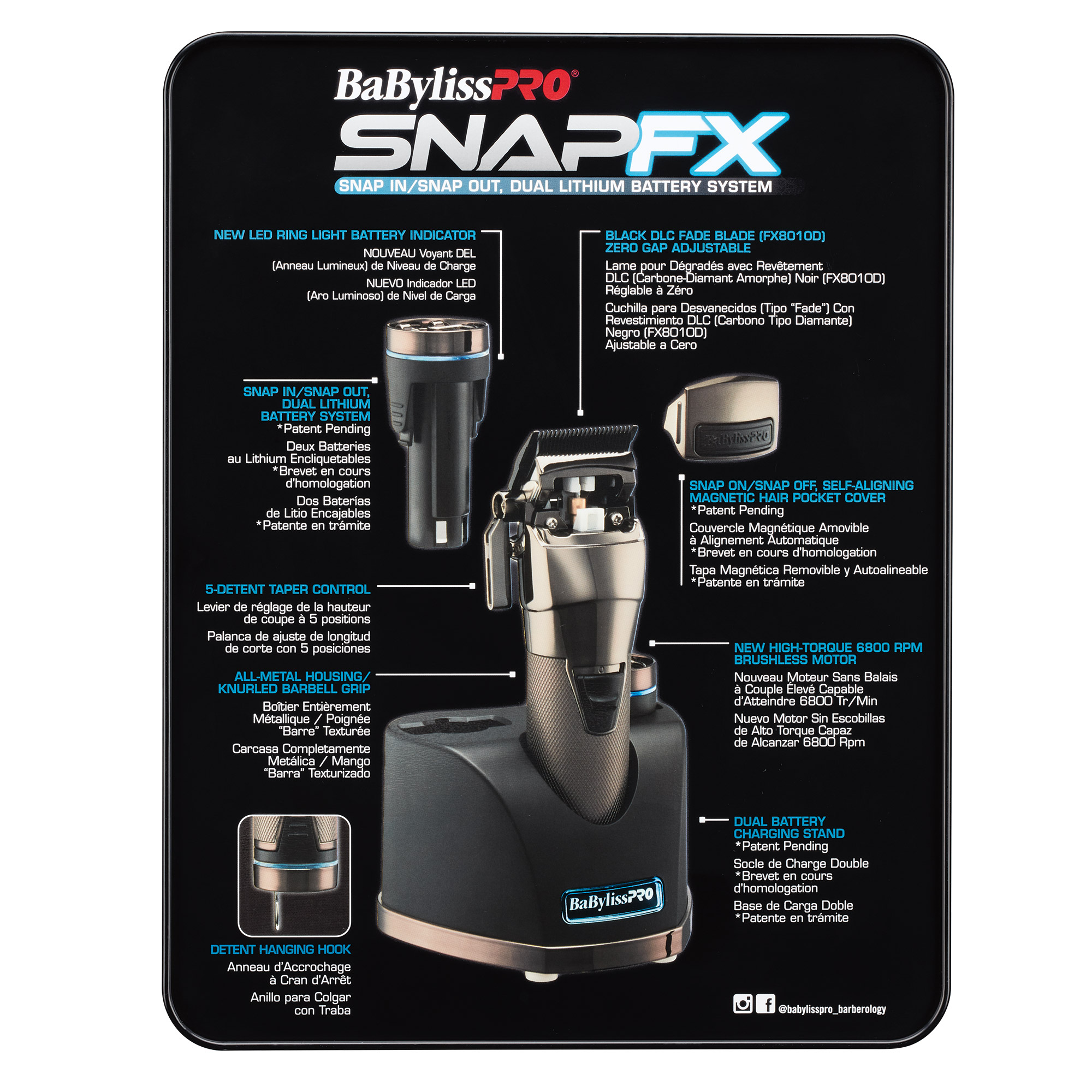 BaBylissPRO SNAPFX Clipper | Costco