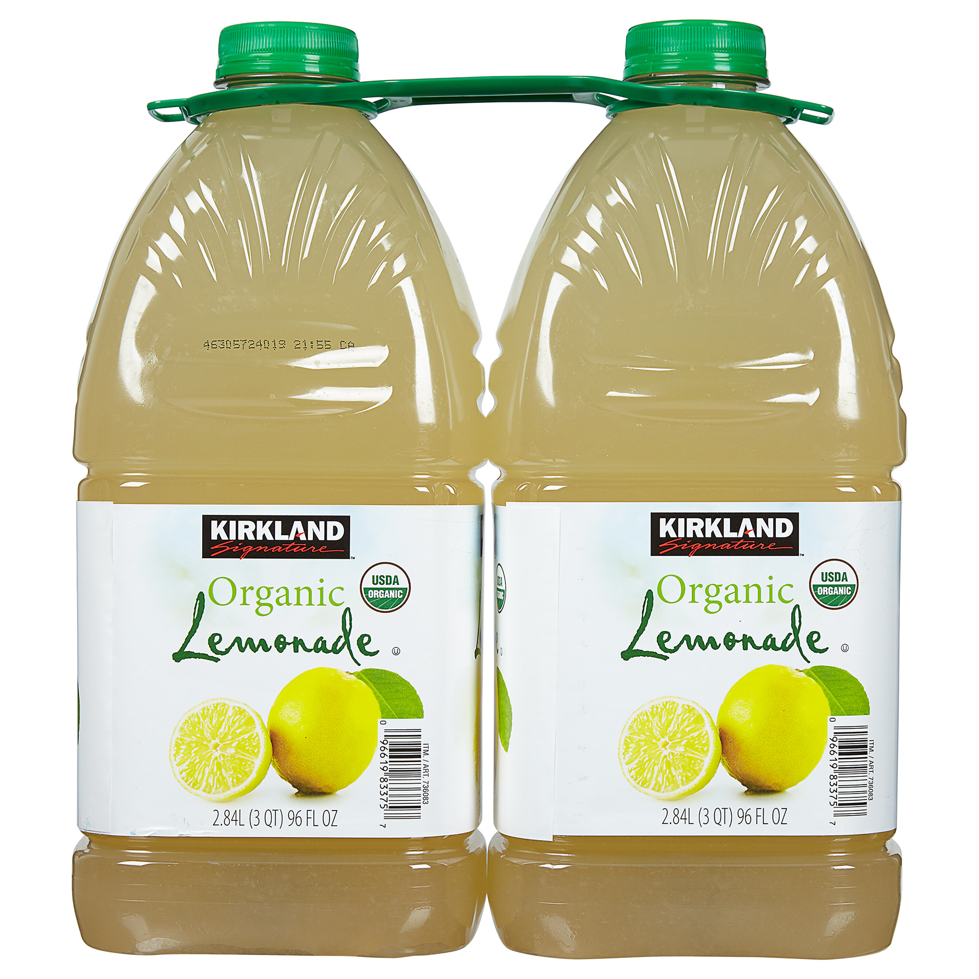 Kirkland Signature  Organic Lemonade  96 fl oz  2-count