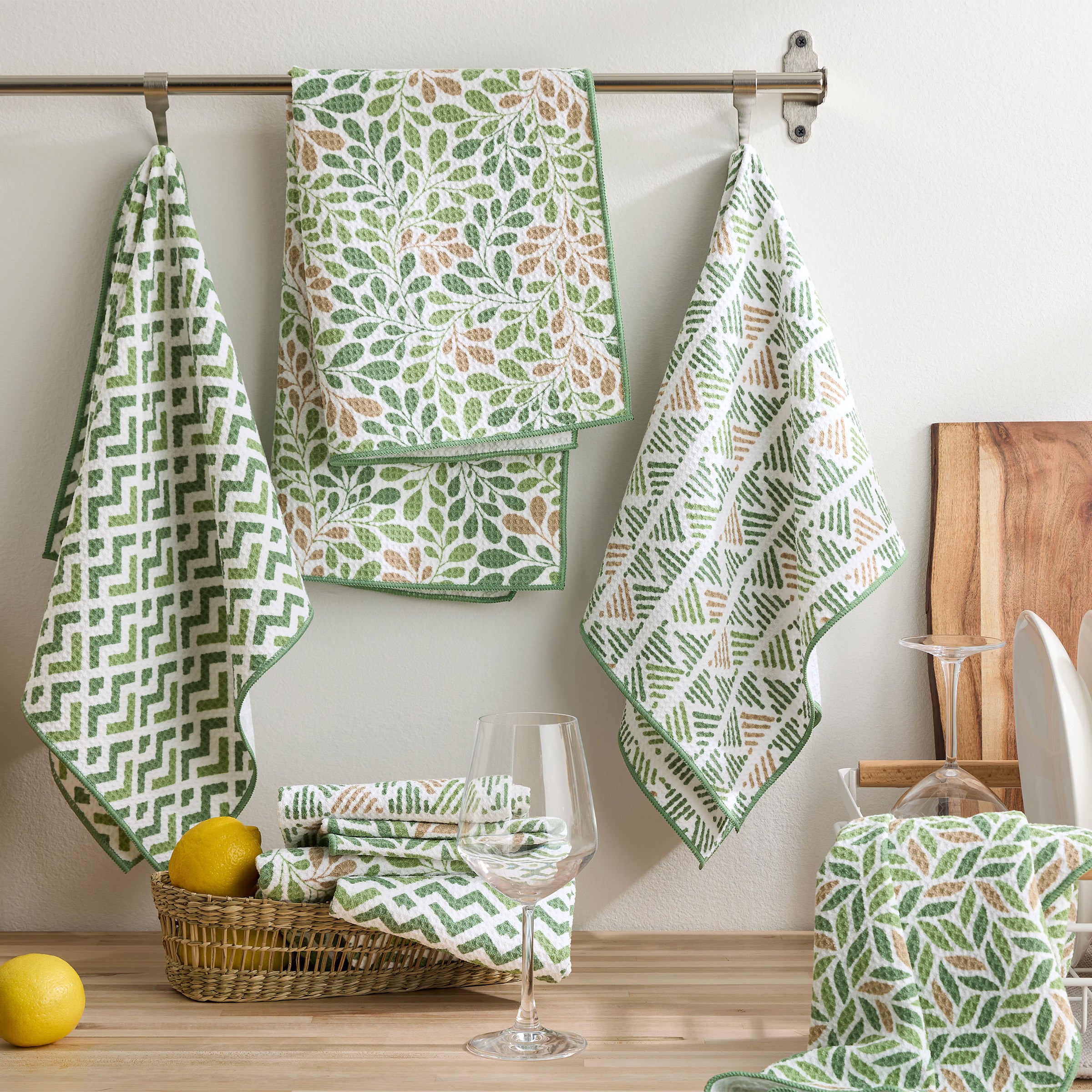 Microfiber Kitchen Towels, 8 Pack | Costco