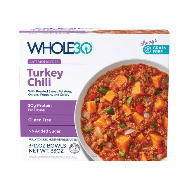 WHOLE30 TURKEY CHILI BOWLS 3/11 OZ