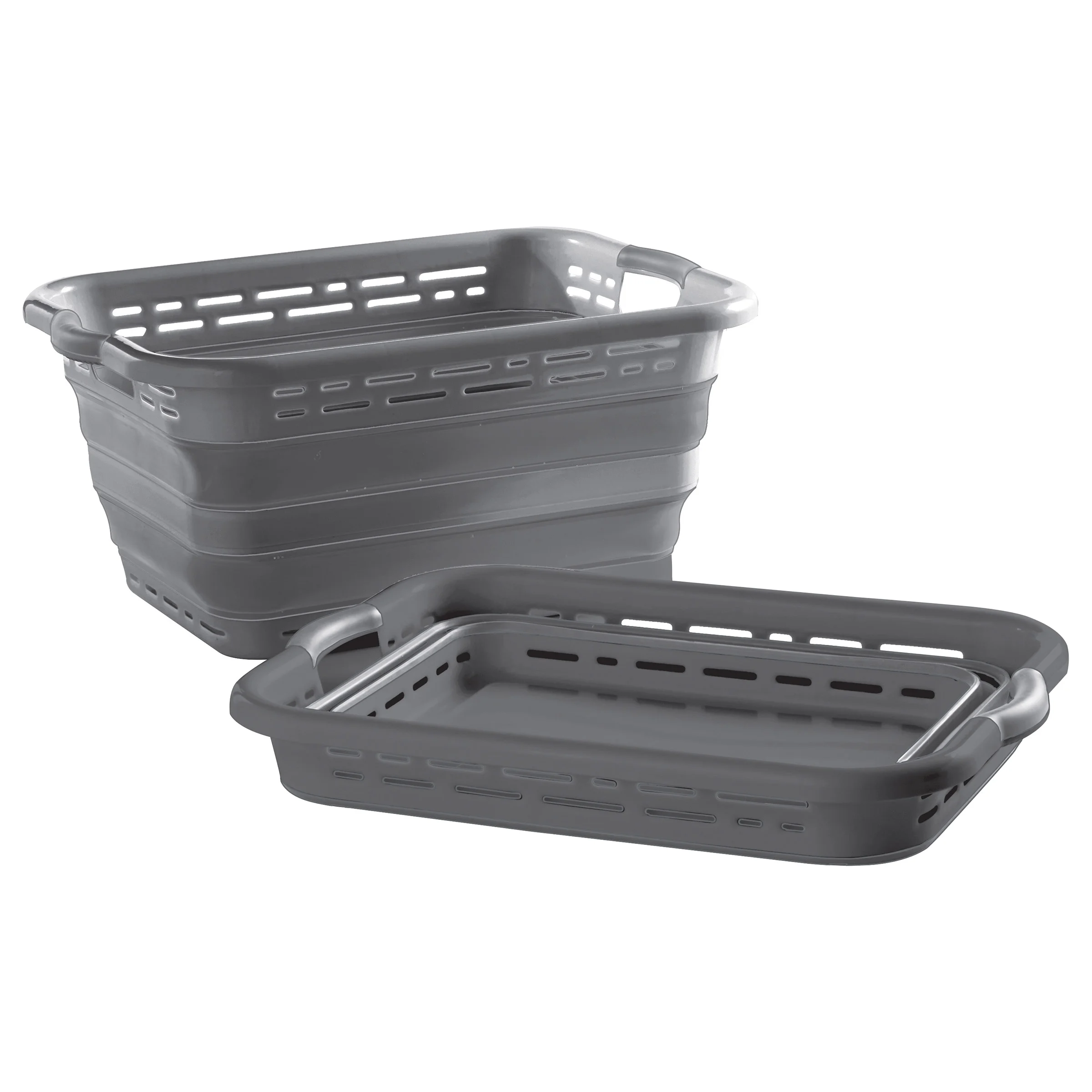 Pop N’ Load Collapsible Laundry Basket 2-pack