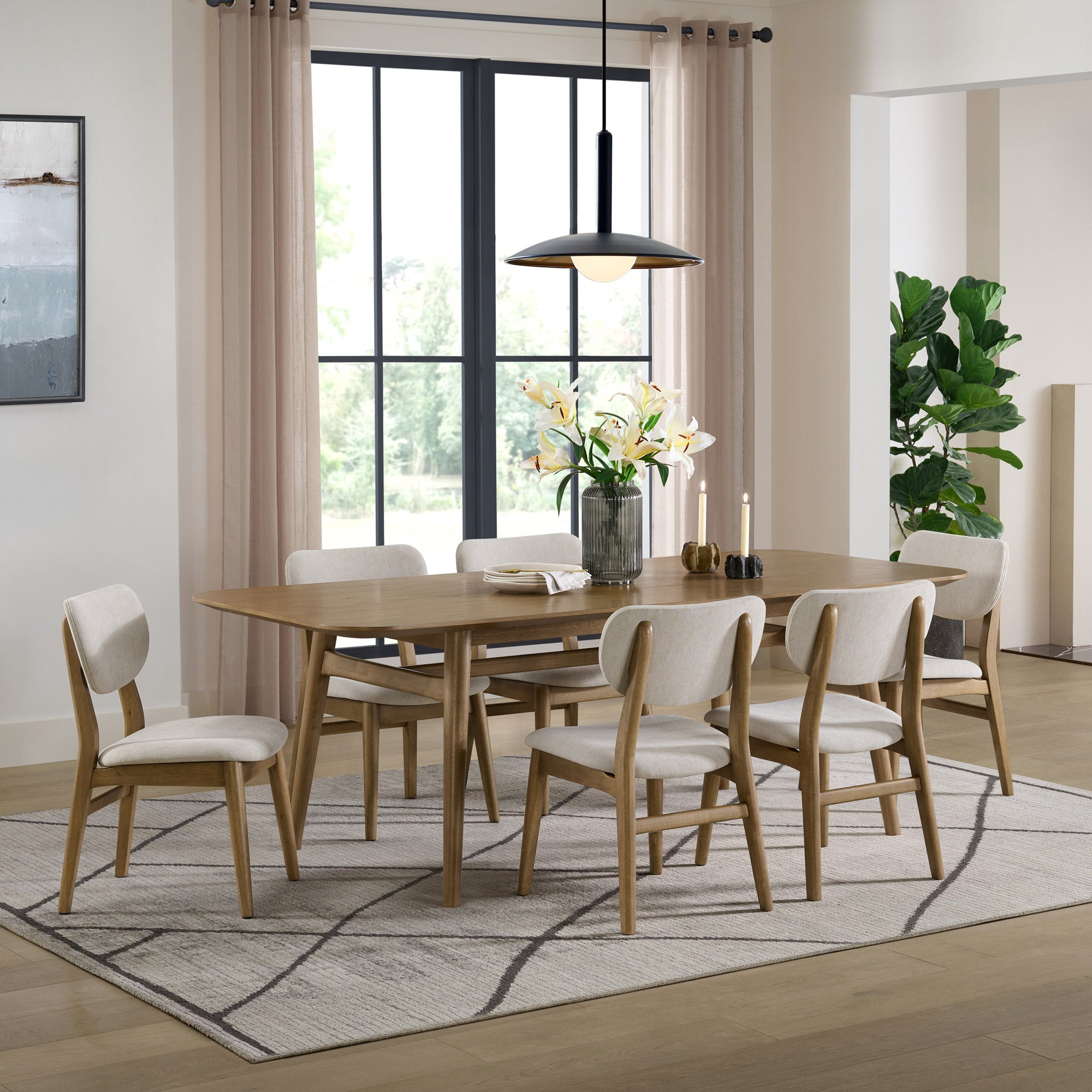 Pike & Main Arcata 7-piece Dining Room Set | Costco