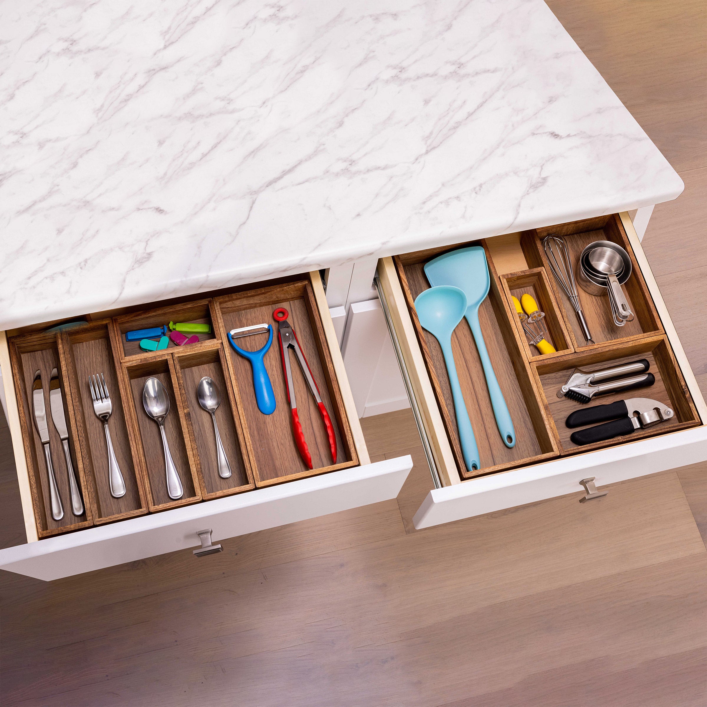 Seville Classics Acacia Box Set, 10-piece