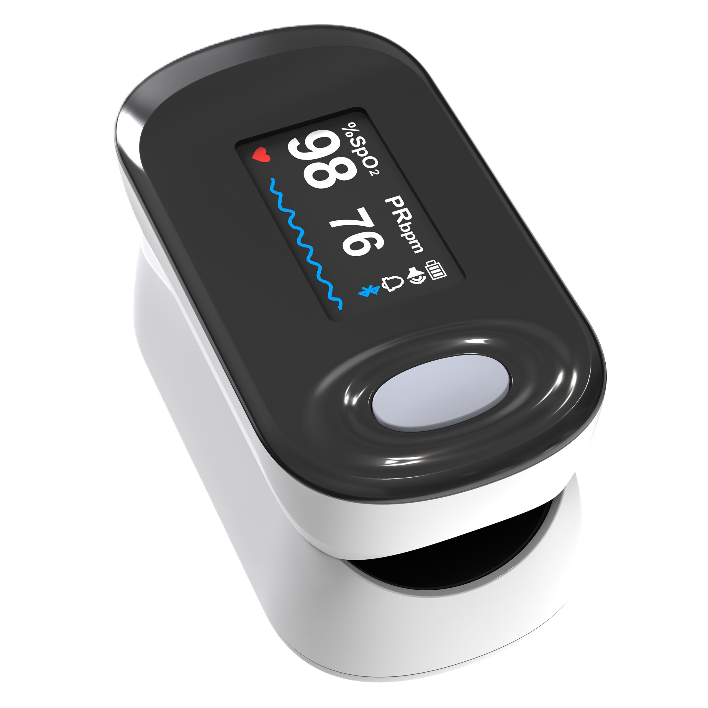 Vital Health Fingertip Pulse Oximeter with Bluetooth