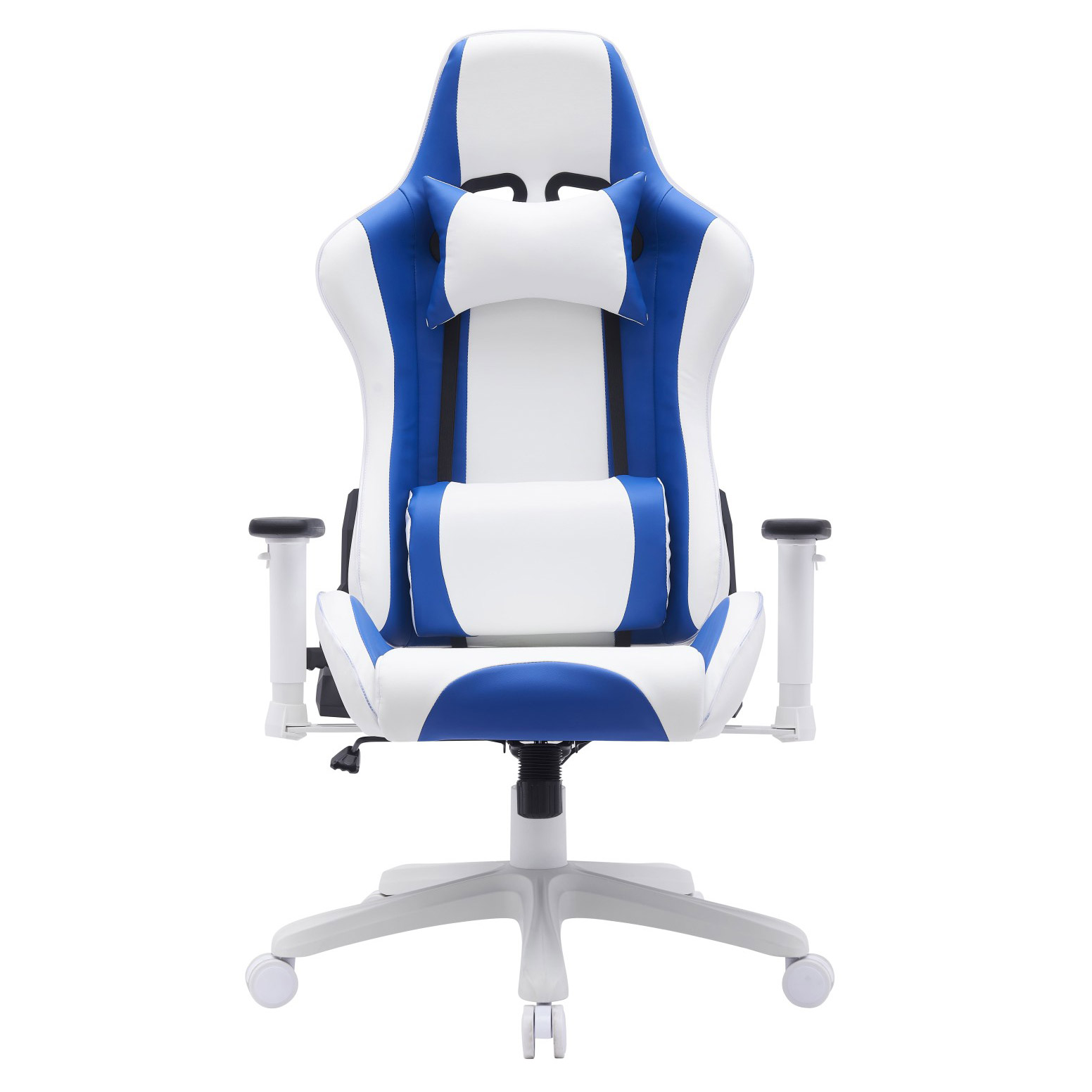 Ember Gaming Chair, Blue and White