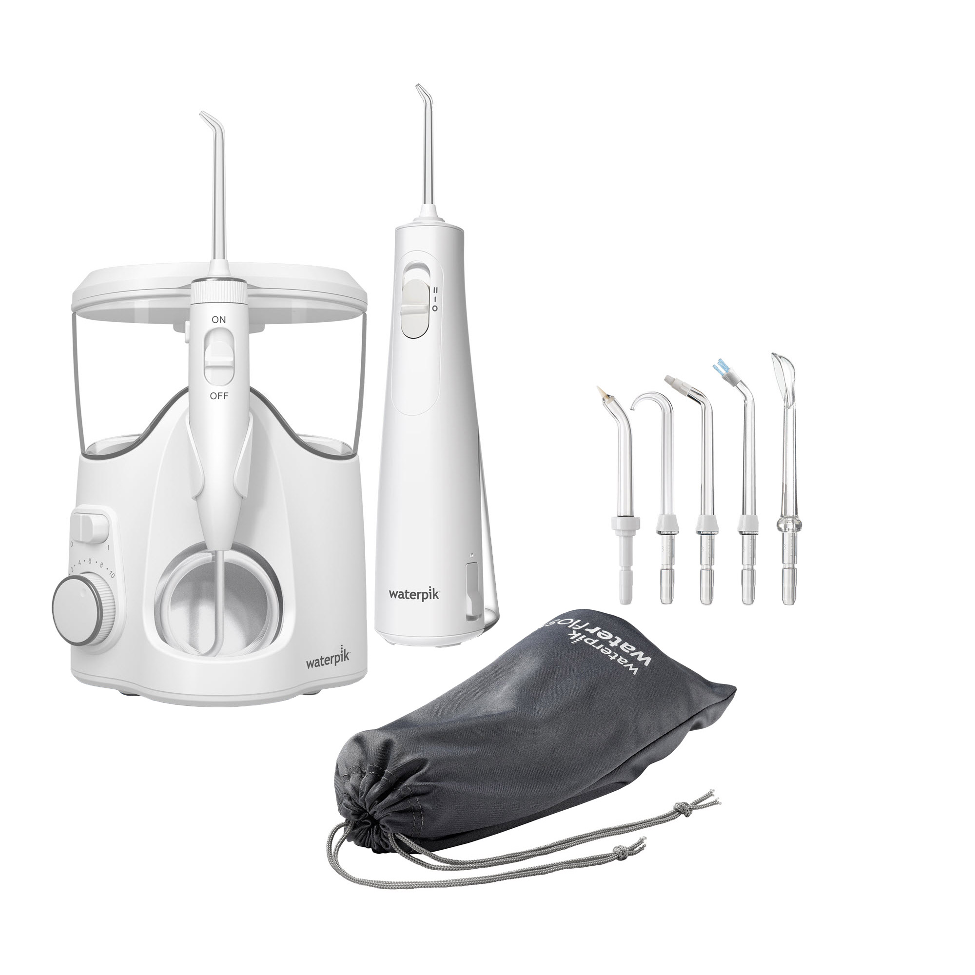 Waterpik Ultra Plus and Cordless Enhance 3000 Water Flosser Combo