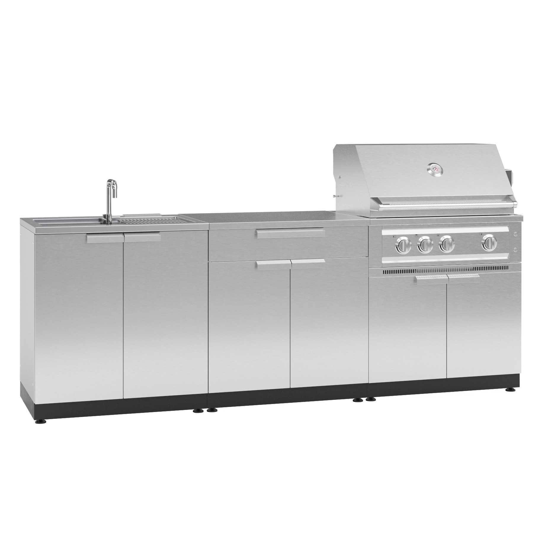 NewAge Products 5-piece Outdoor Kitchen Stainless Steel Set