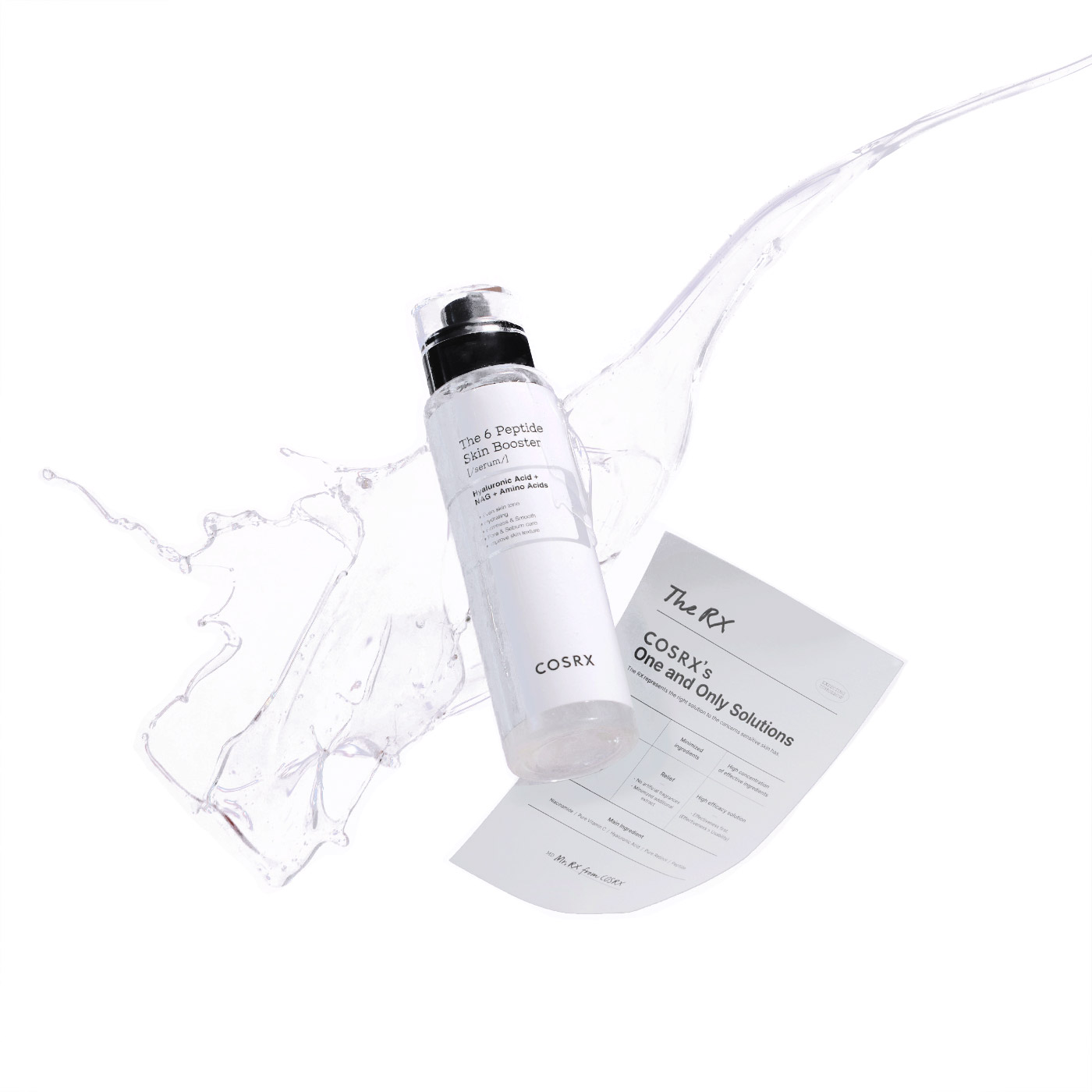 COSRX The 6 Peptide Skin Booster Serum Set, 2 x 150 mL + 2 x 30 mL