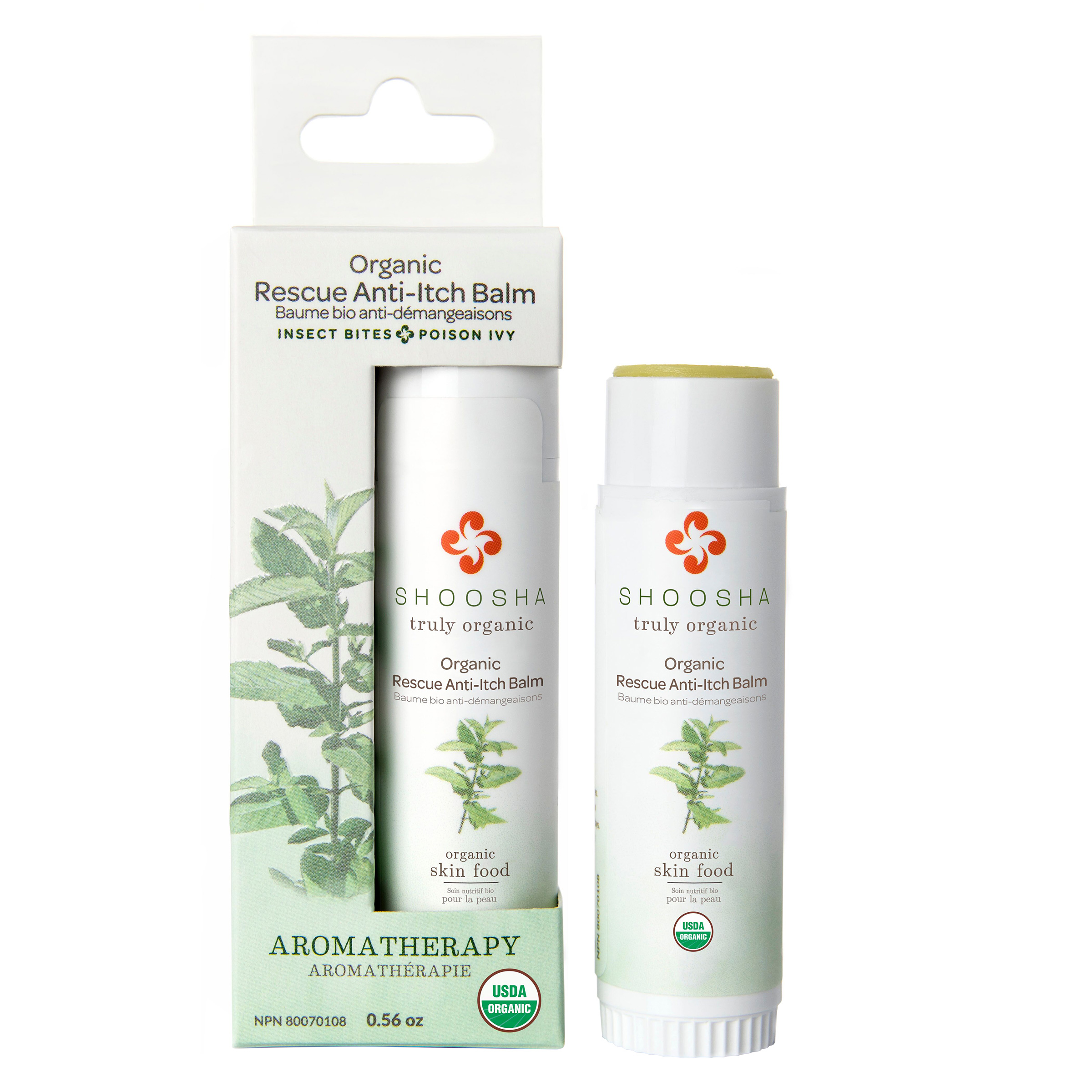 Shoosha Organic Rescue Anti-Itch Balm 2 x 0.56 oz | Costco