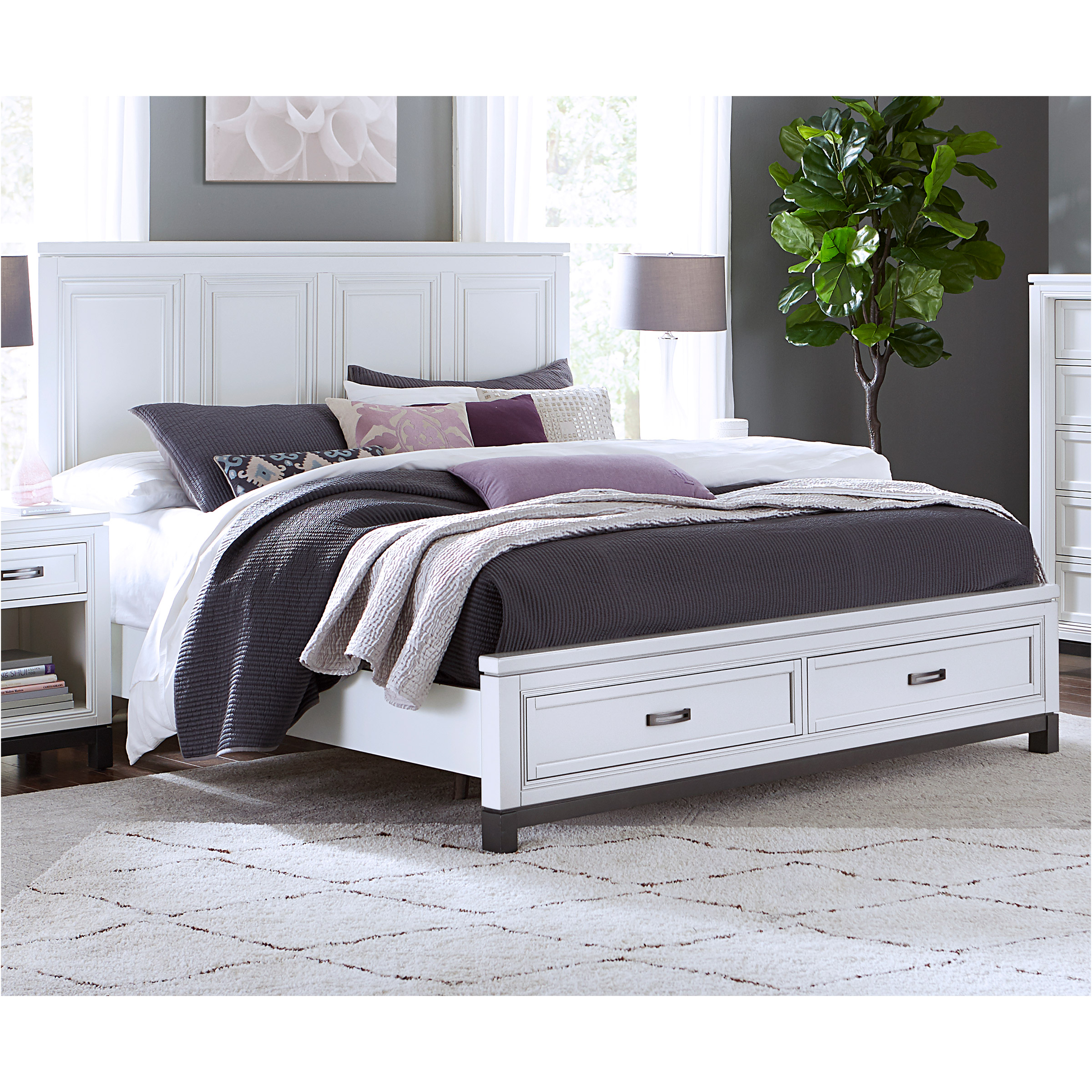 Norah Bedroom Collection in White