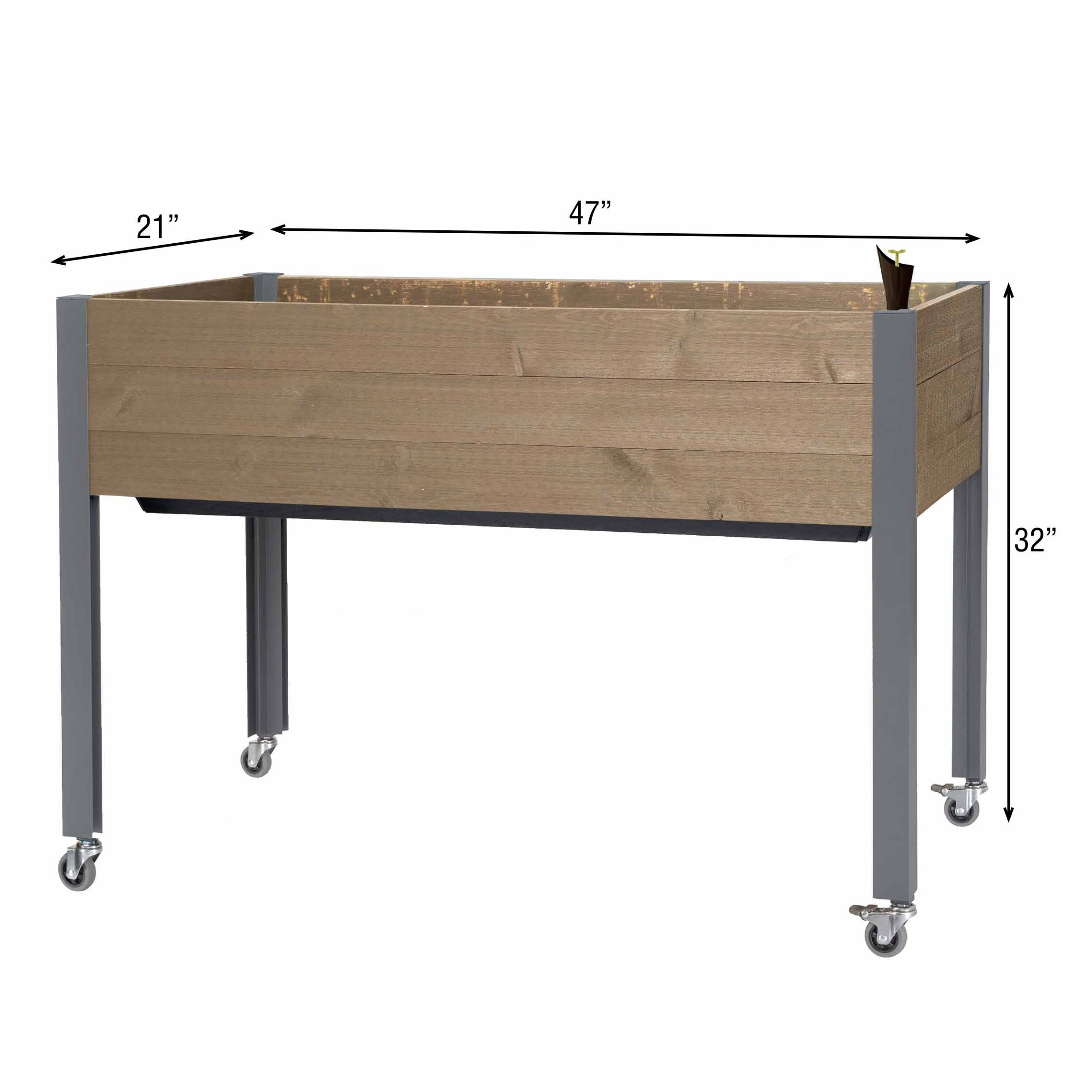 CedarCraft Self-Watering Elevated Spruce Planter | Costco