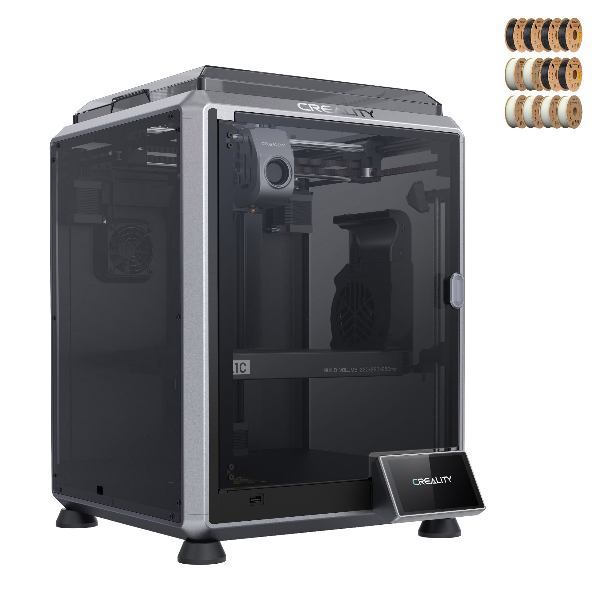 Creality K1C 3D Printer with filaments Hyper-PLA Bundle | Costco
