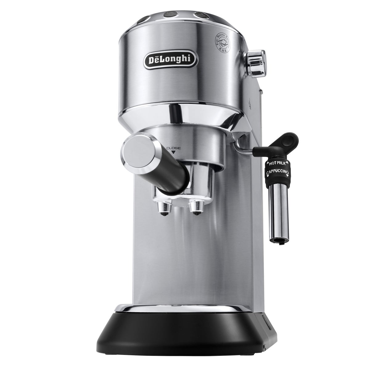 De'Longhi Dedica DeLuxe Pump Espresso Machine with De'Longhi Dedica DeLuxe Pump Espresso Machine with