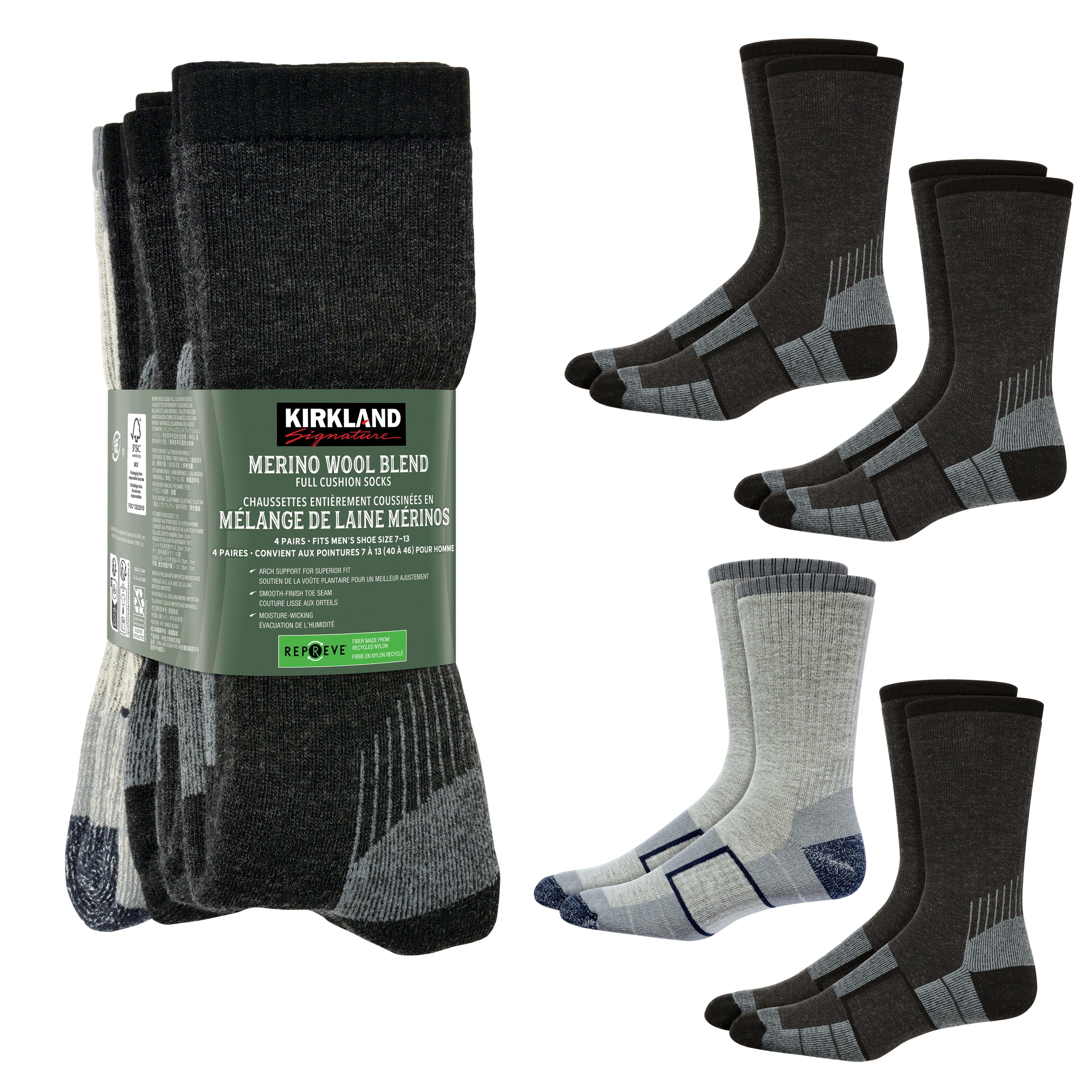 Kirkland Signature Socks &amp; Underwear for Men | Costco