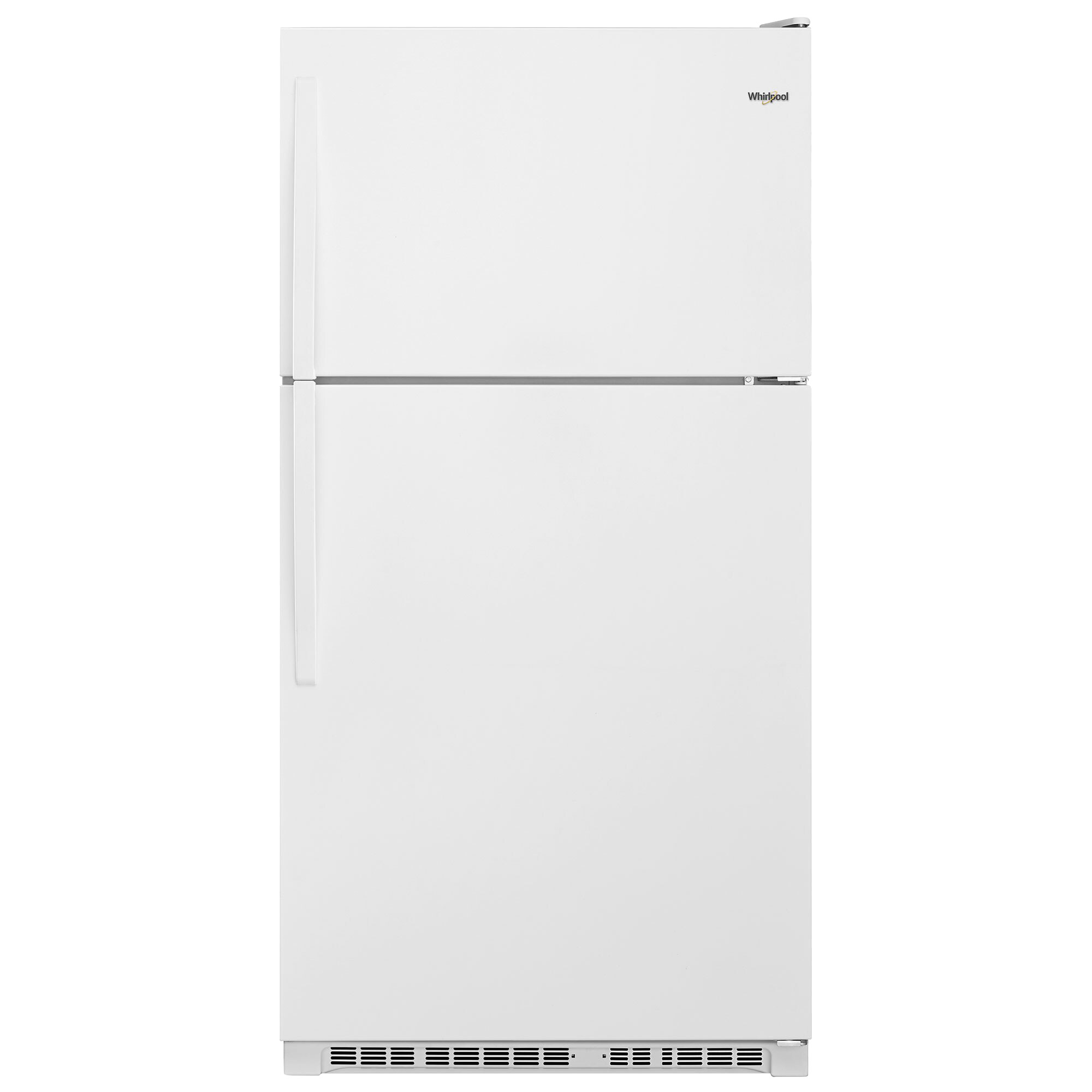 Whirlpool 20 cu. ft. Top Freezer Refrigerator with Frameless Glass Shelves