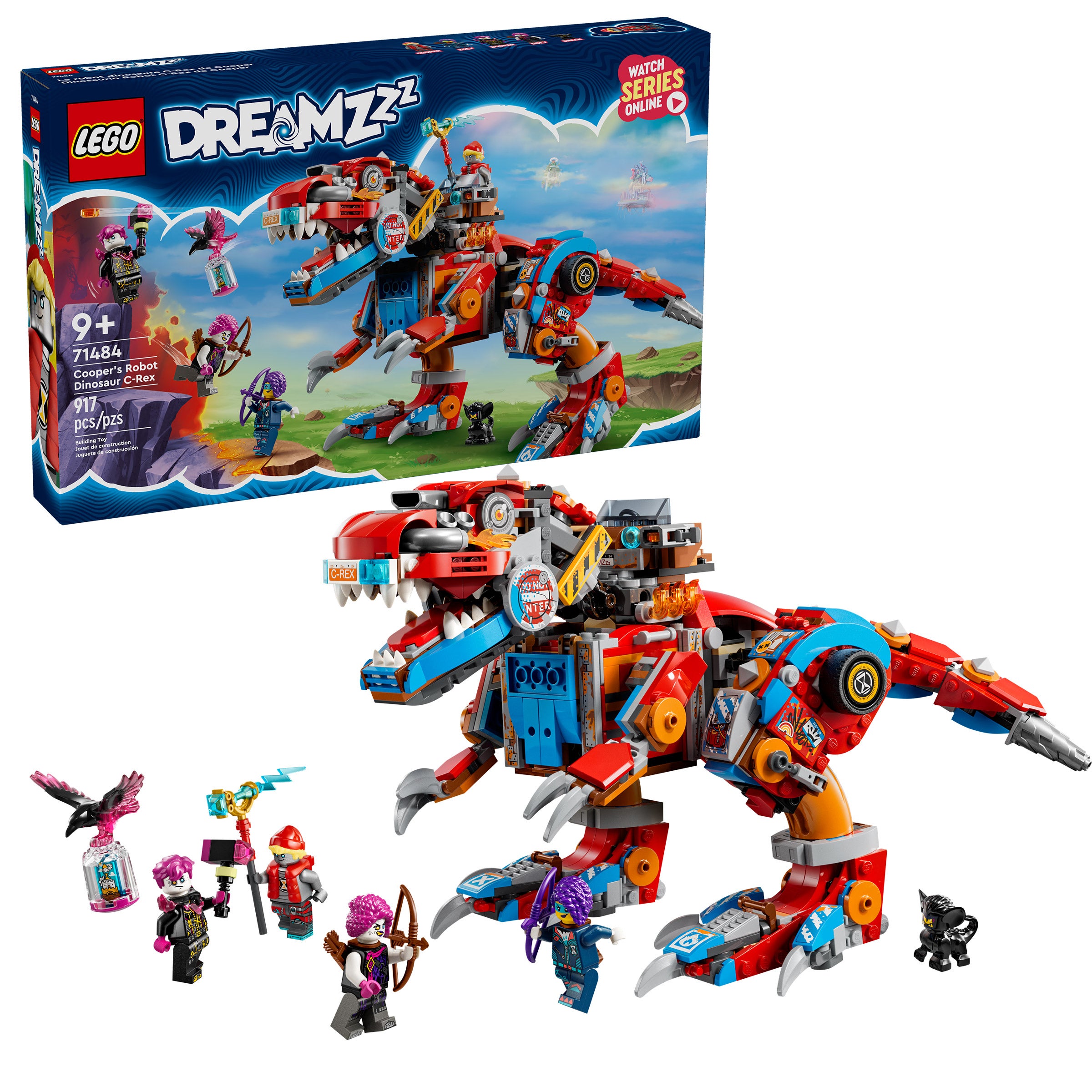 ルミコREX LEGO DREAMZzz Cooper's Robot Dinosaur C-Rex Toy 71484 | Costco