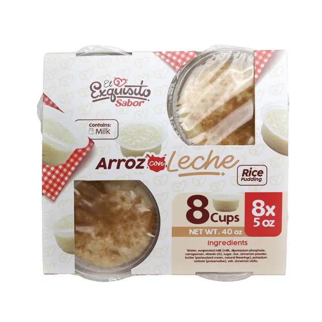EL EXQUISITO SABOR RICE PUDDING 8/5 OZ (2.5 LBS)