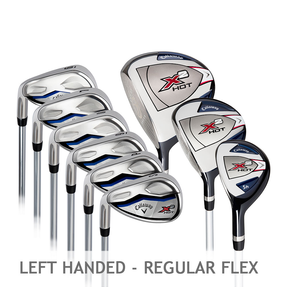 レフティ 左利き キャロウェイ☆Callaway X2 HOT 5番～9番 P Callaway X2 HOT 9-piece Club Set, Left Handed | Costco